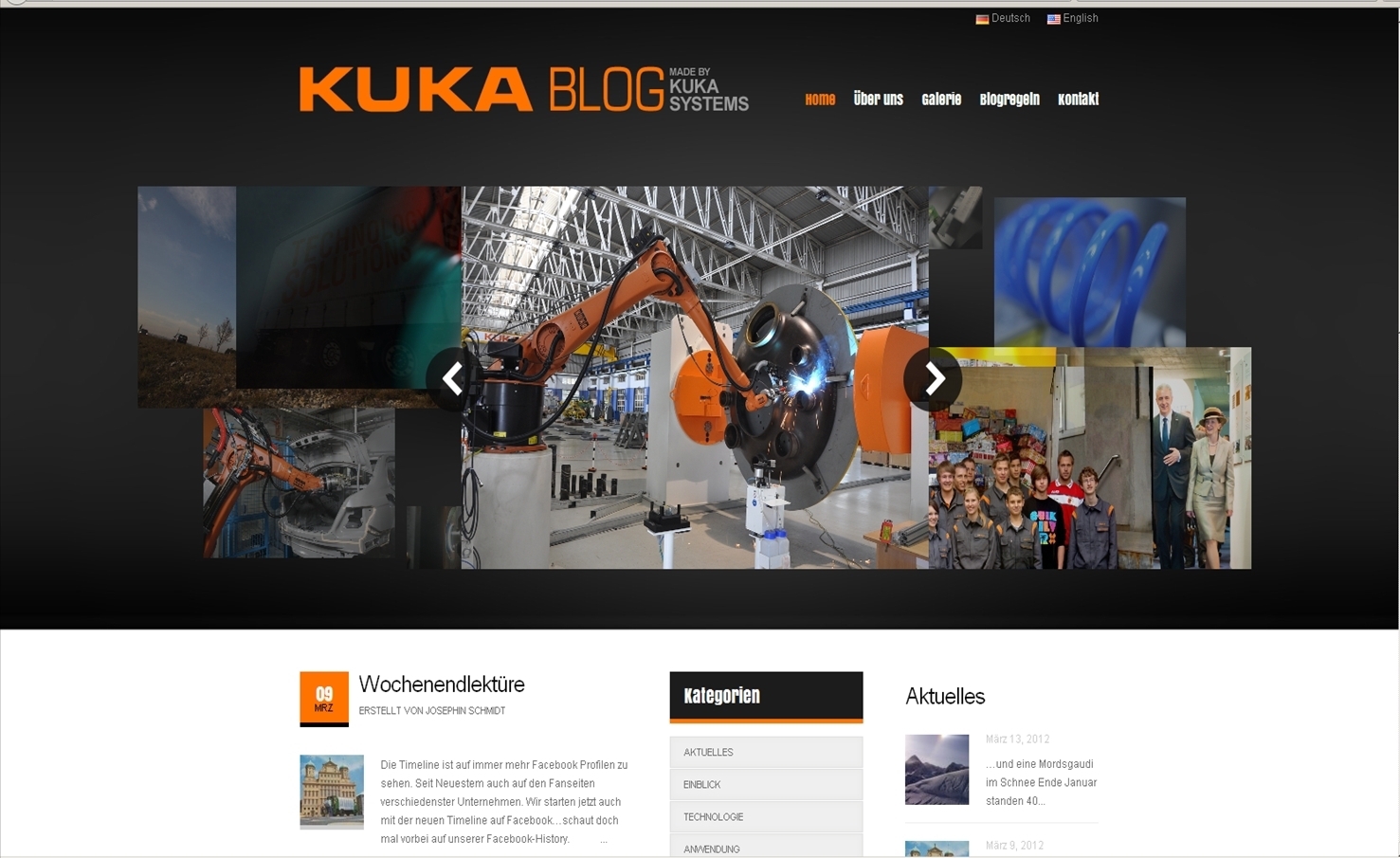 KUKA Blog - made by KUKA Systems; Bild KUKA Systems