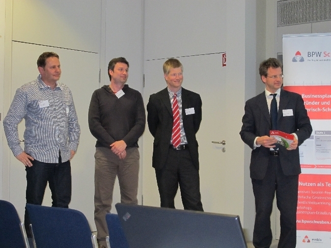 Die Sieger des Businessplan Wettbewerb von evobis stehen fest, Foto: B4B SCHWABEN