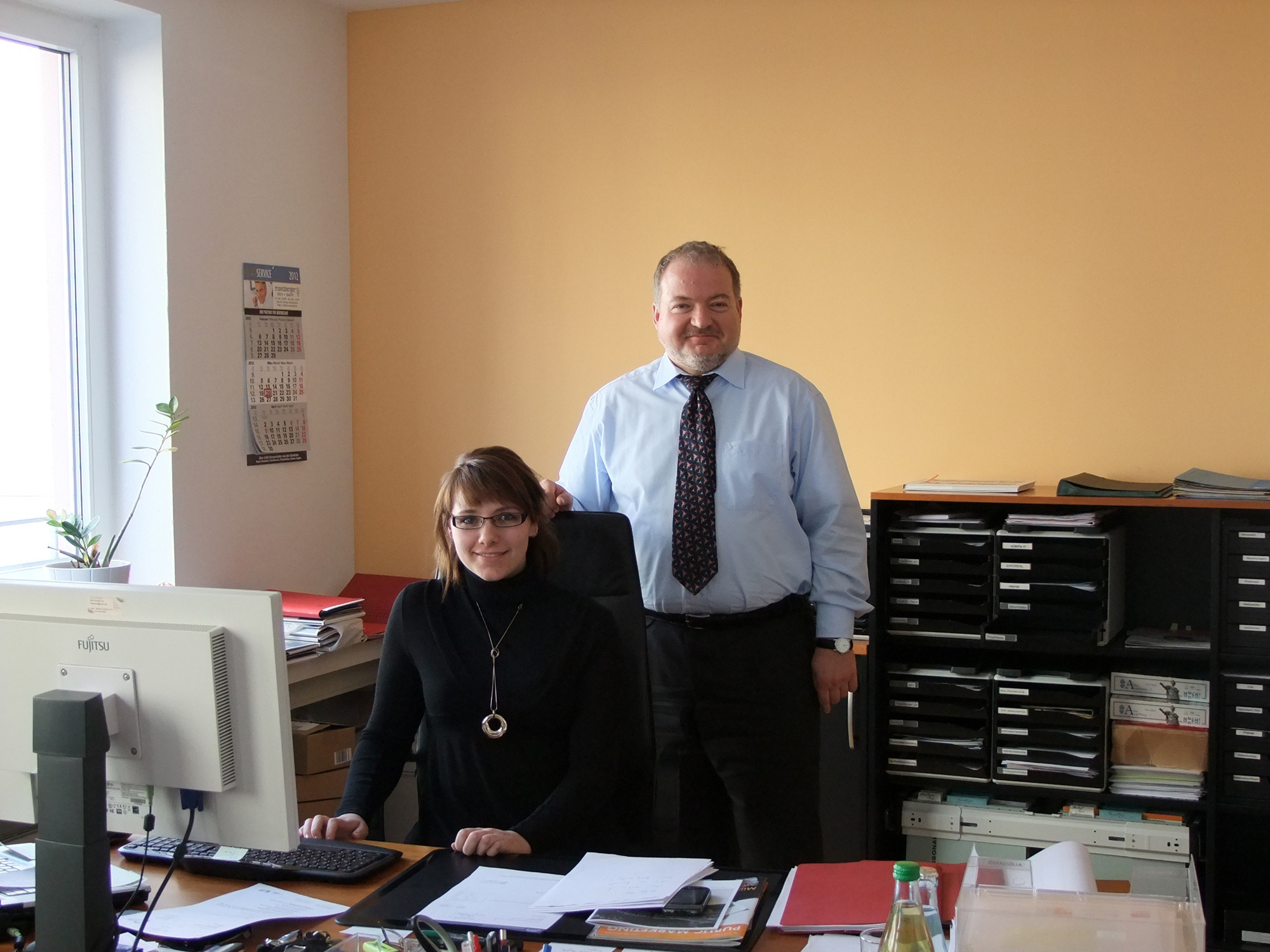 Julia Schadhauser und Andreas Thiel, Foto: Regio Augsburg Wirtschaft GmbH