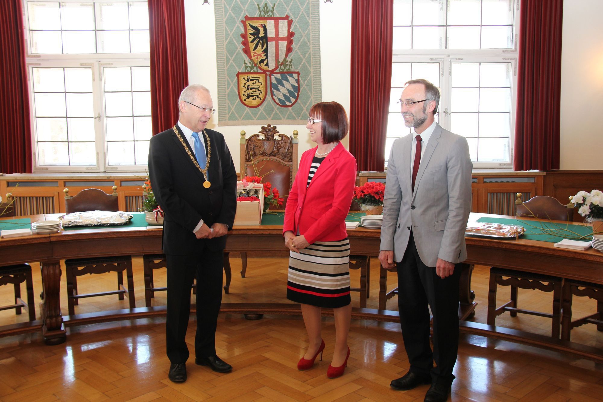 Bürgermeisterin Margareta Böckh feierte ihren 60. Geburtstag. Foto: Stadt Memmigen