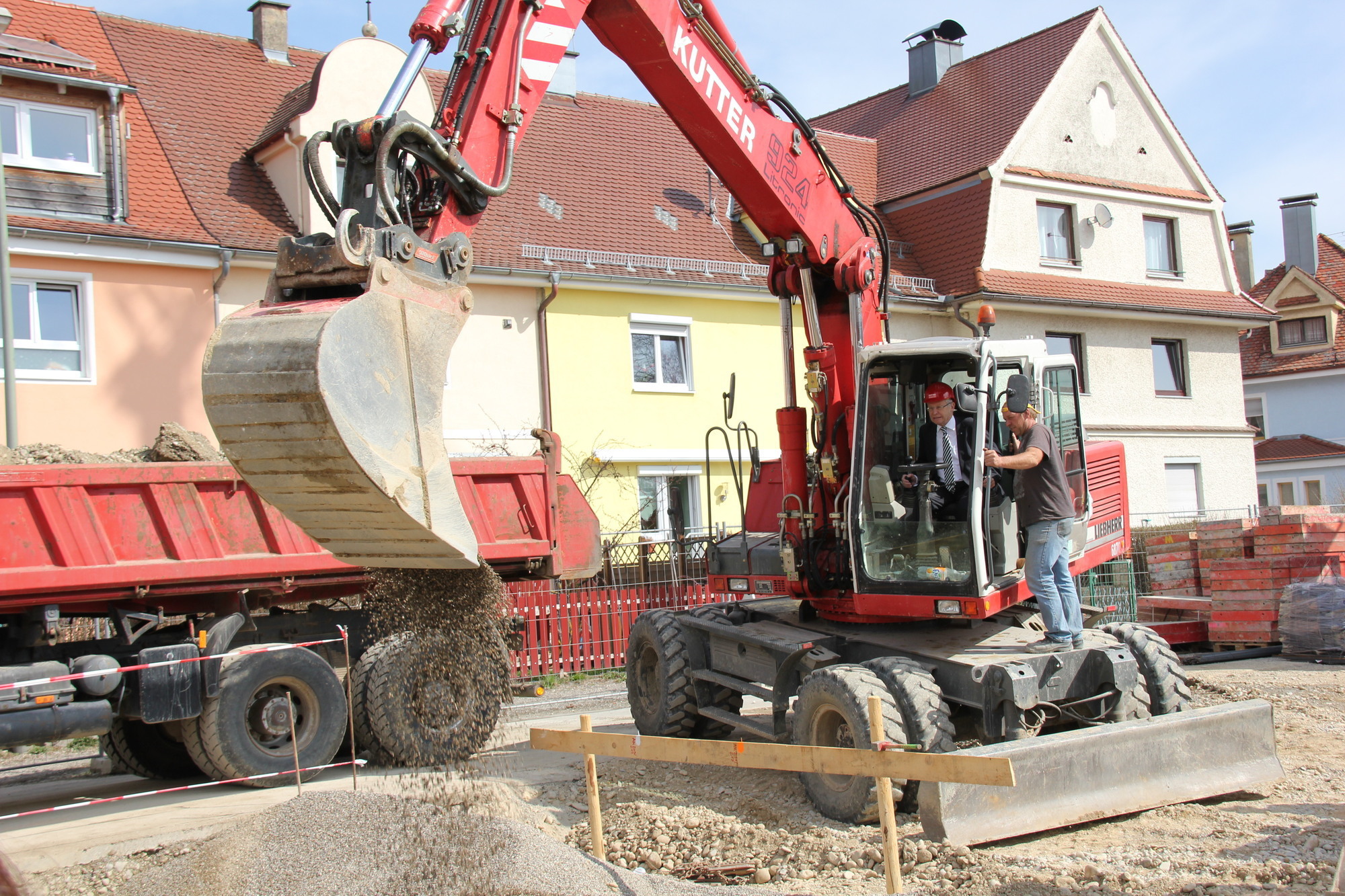 Spatenstich für den Sonnenschein-Kindergarten, Foto: Stadt Memmingen