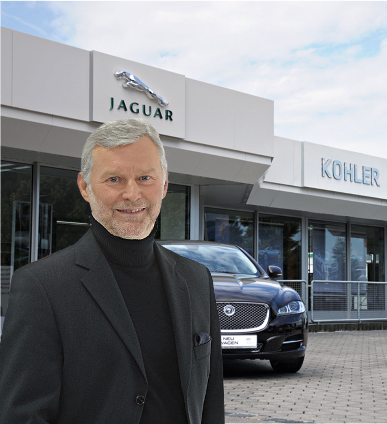 Inhaber Karl Kohler. Foto: Jaguar House Kohler/Elmar Rainer