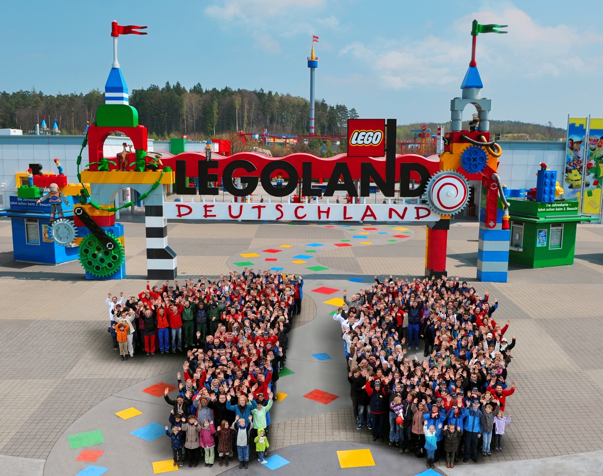 Am 17. Mai 2012 feiert LEGOLAND Deutschland seinen 10. Geburtstag, Foto: LEGOLAND Deutschland