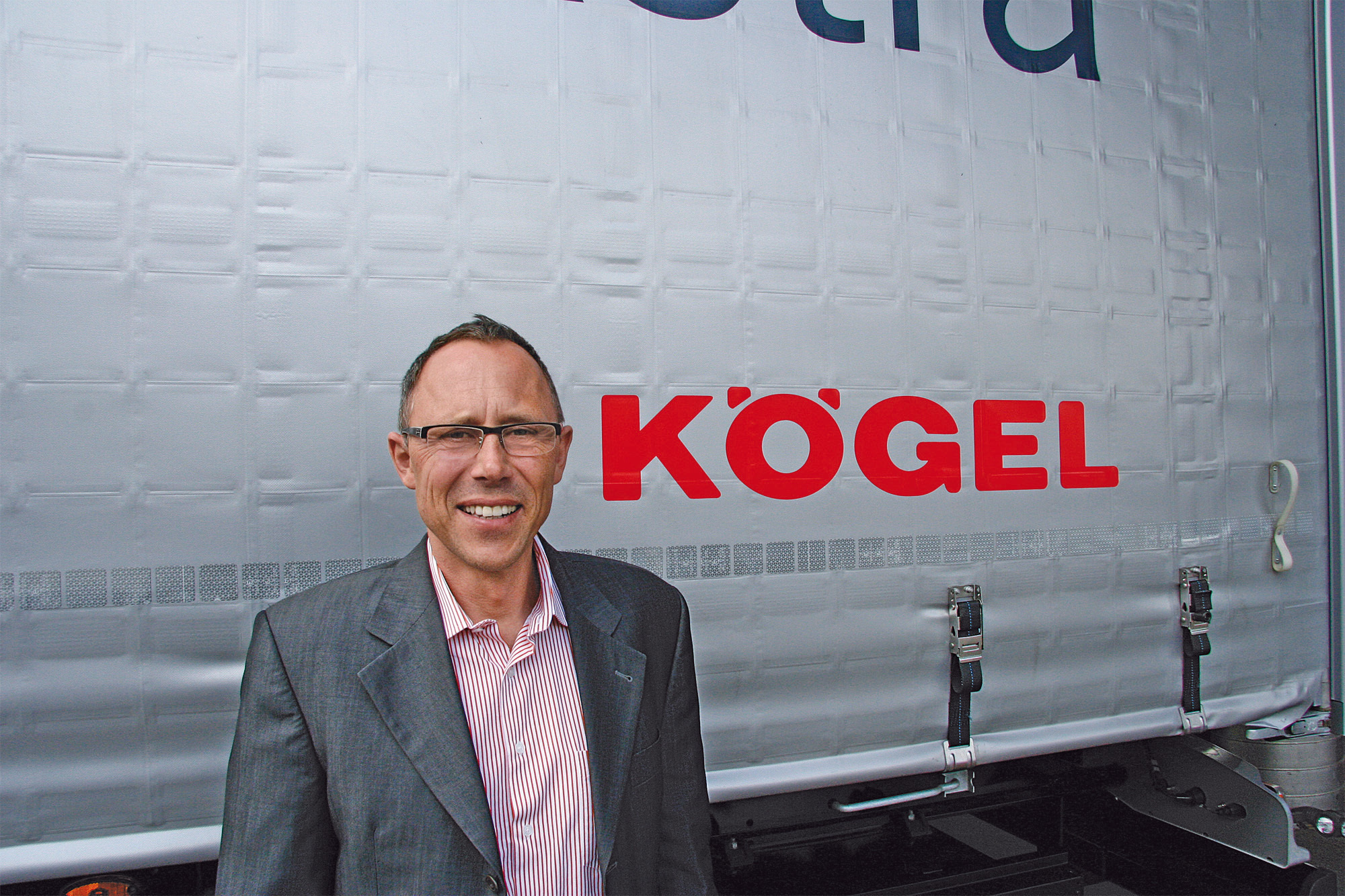 Horst Hadwiger, Key Account Manager Deutschland, Foto: Kögel