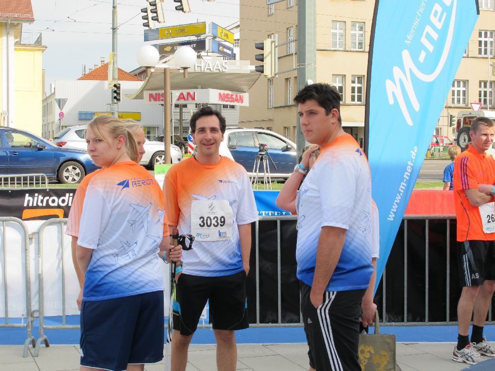 1. Augsburger Firmenlauf: Der Start. Fotos: B4B SCHWABEN