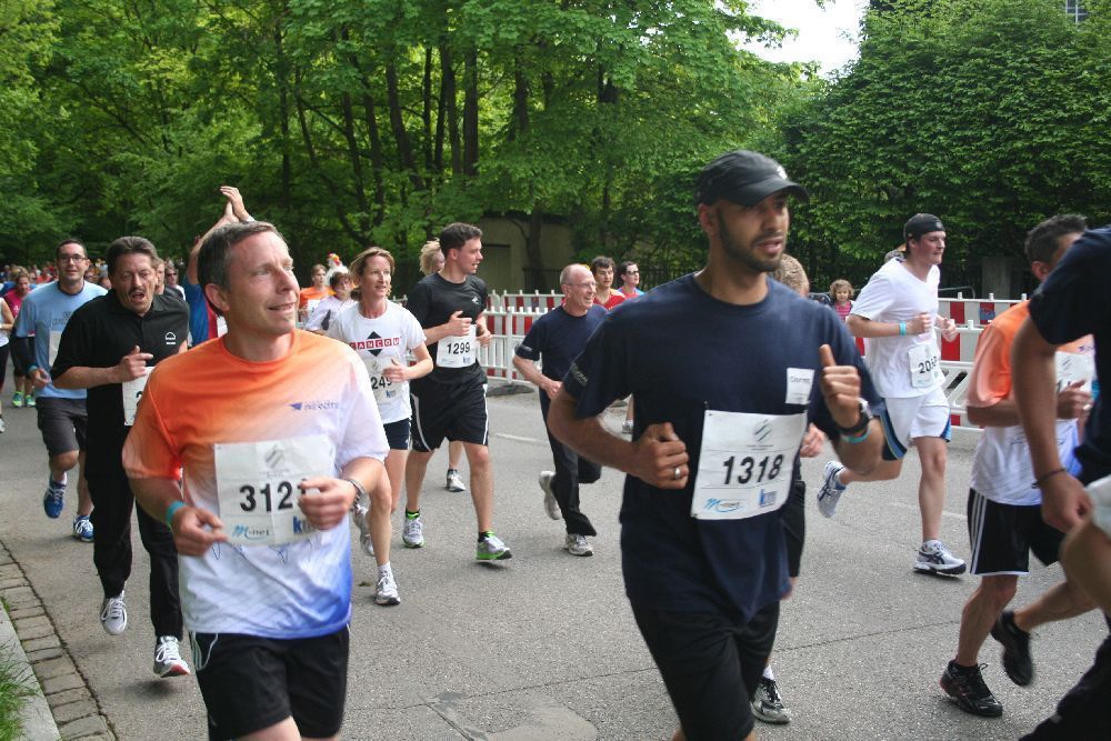 1. Augsburger Firmenlauf Teil 2: Der Lauf