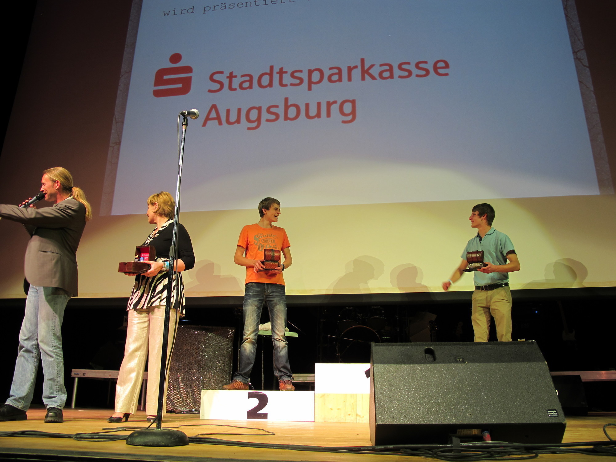 1. Augsburger Firmenlauf Teil 4: Die Siegerehrung