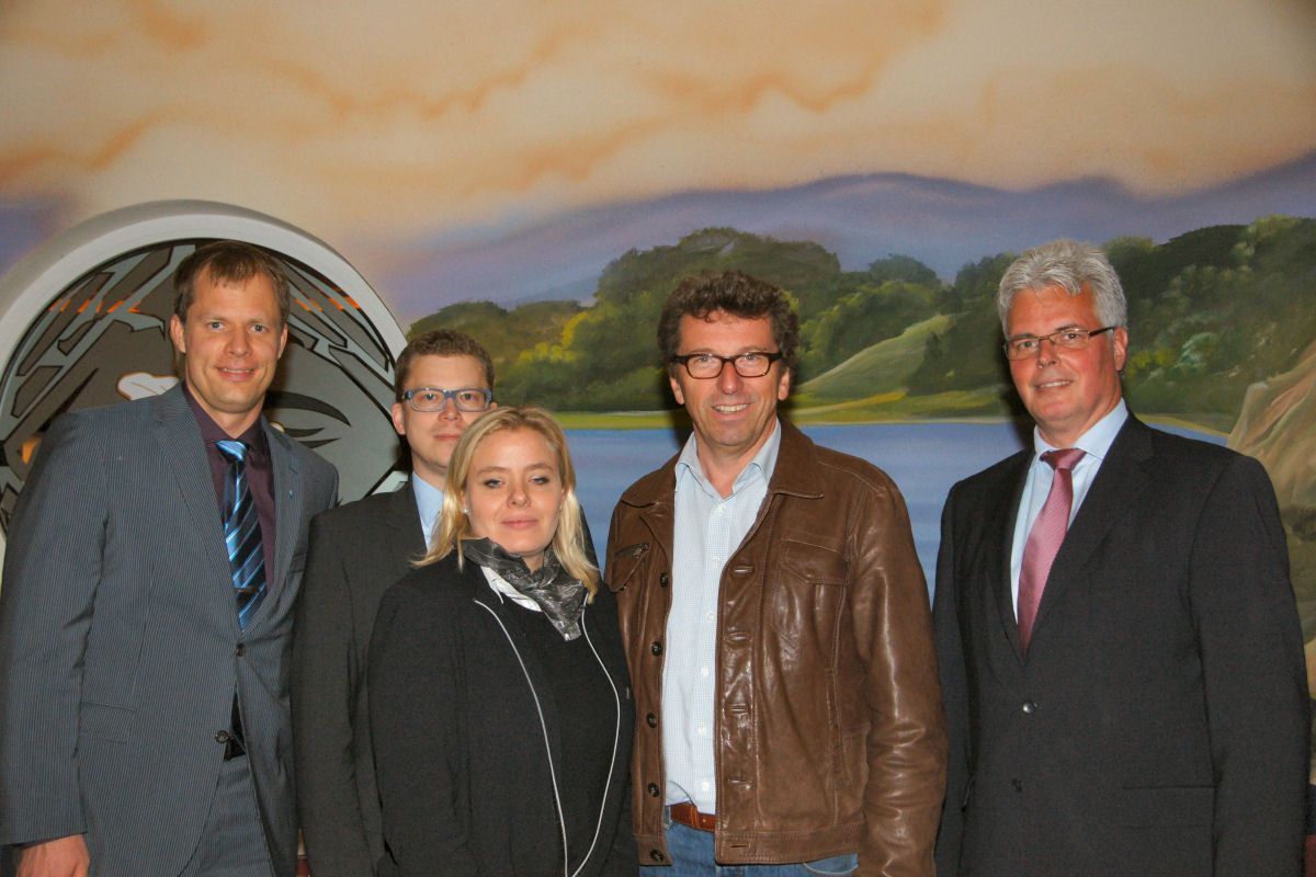 Georg Schmid war zu Gast bei den Wirtschaftsjunioren Donau-Ries. Foto: wj donau-ries