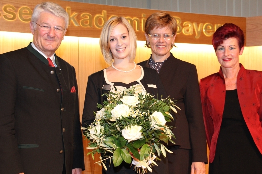 Theo Zellner, Bettina Ettinger, Cornelia Kollmer, Karin Porsche, Foto: Stadtsparkasse Augsburg