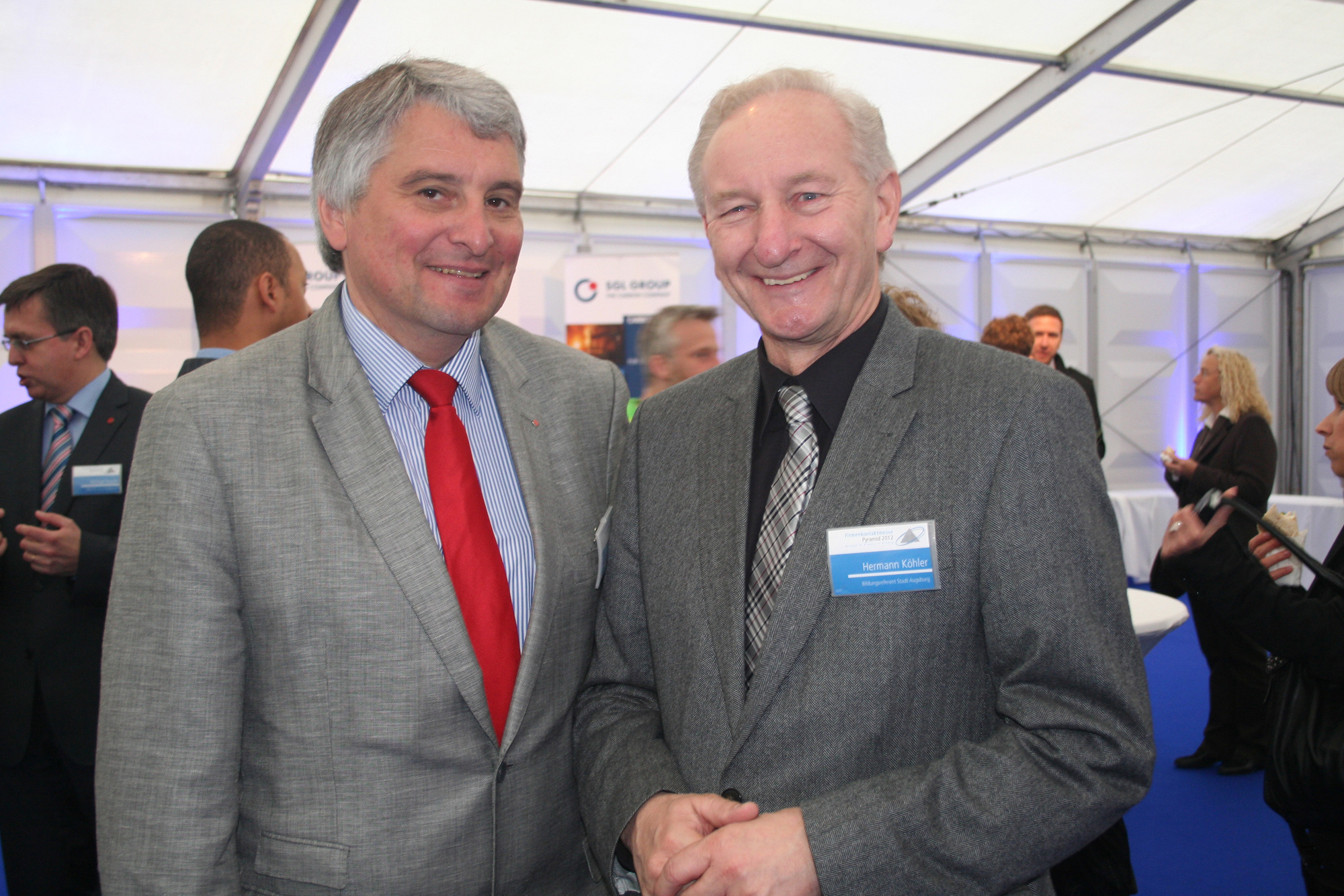 Impressionen der 22. Firmenkontaktmesse Pyramid