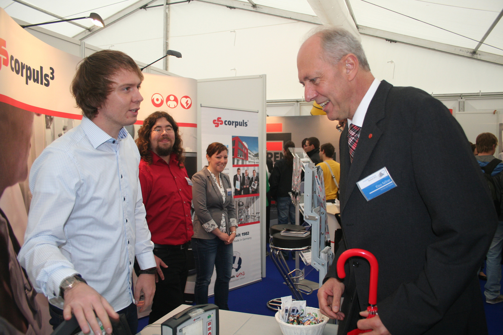 Impressionen der 22. Firmenkontaktmesse Pyramid