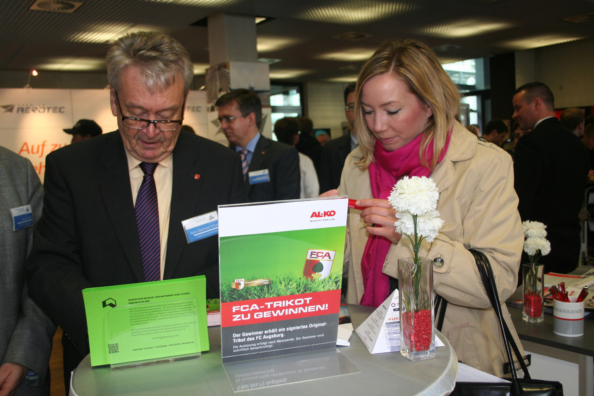 Impressionen der 22. Firmenkontaktmesse Pyramid