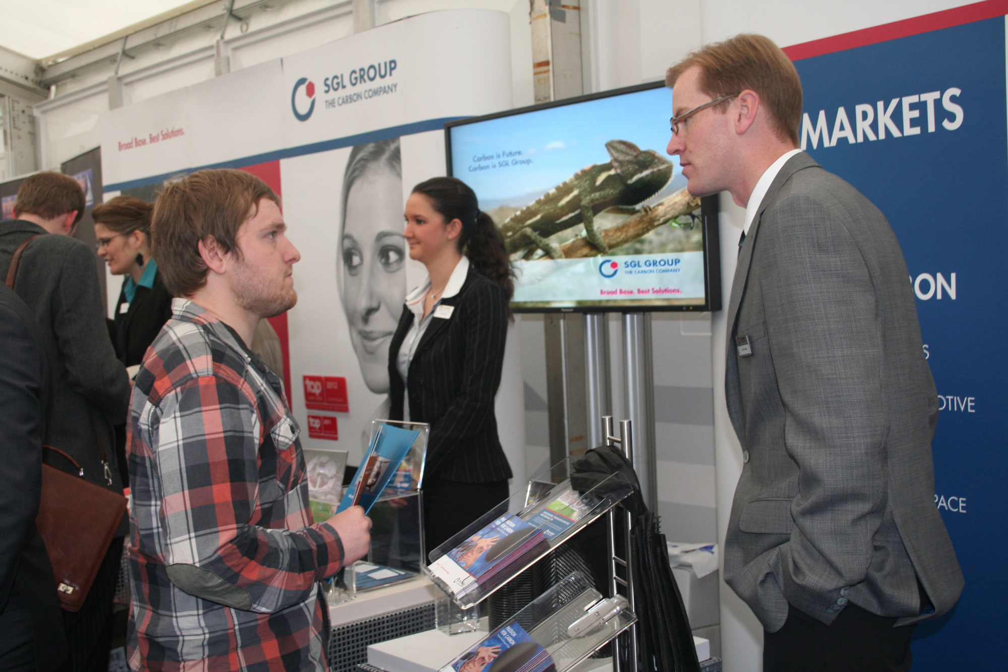 Impressionen der 22. Firmenkontaktmesse Pyramid