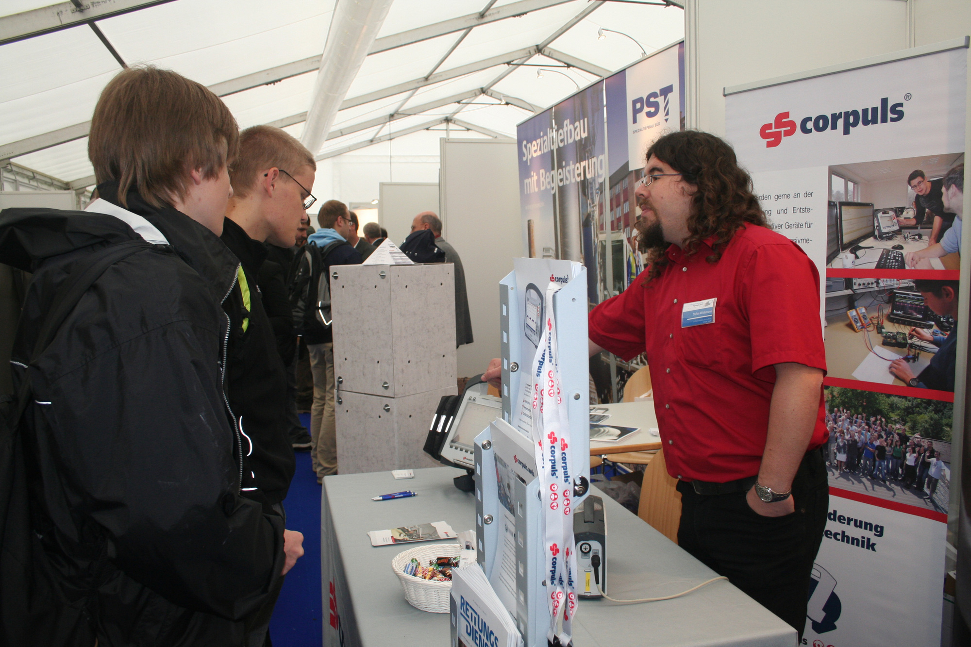 Impressionen der 22. Firmenkontaktmesse Pyramid