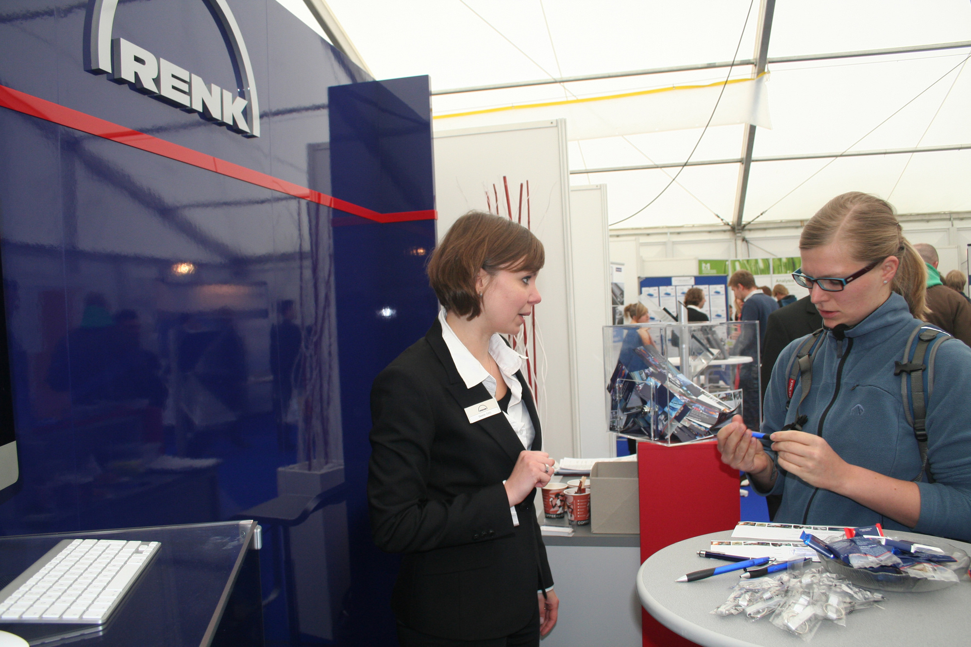 Impressionen der 22. Firmenkontaktmesse Pyramid