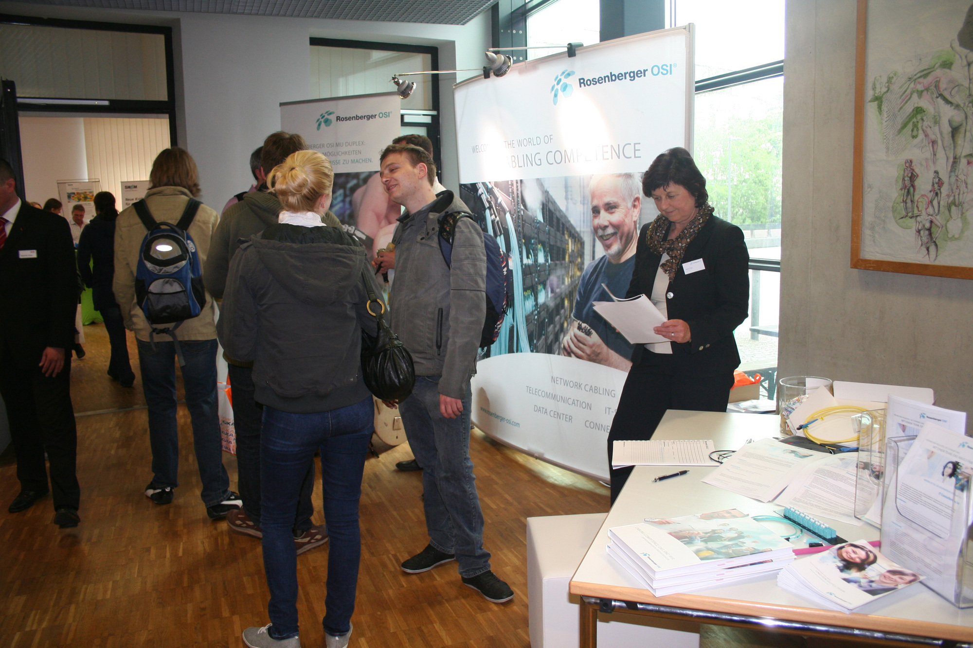 Impressionen der 22. Firmenkontaktmesse Pyramid