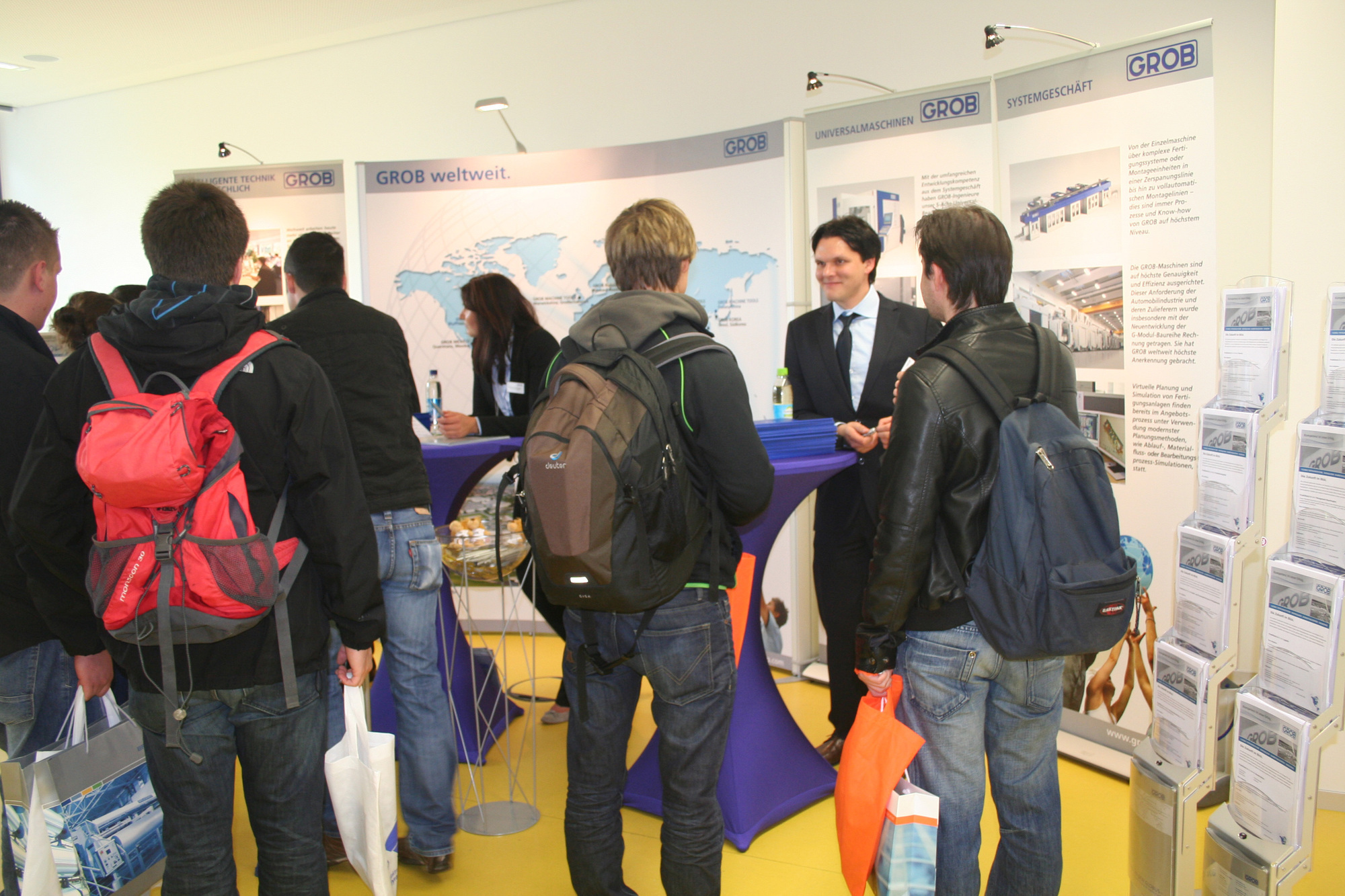Impressionen der 22. Firmenkontaktmesse Pyramid