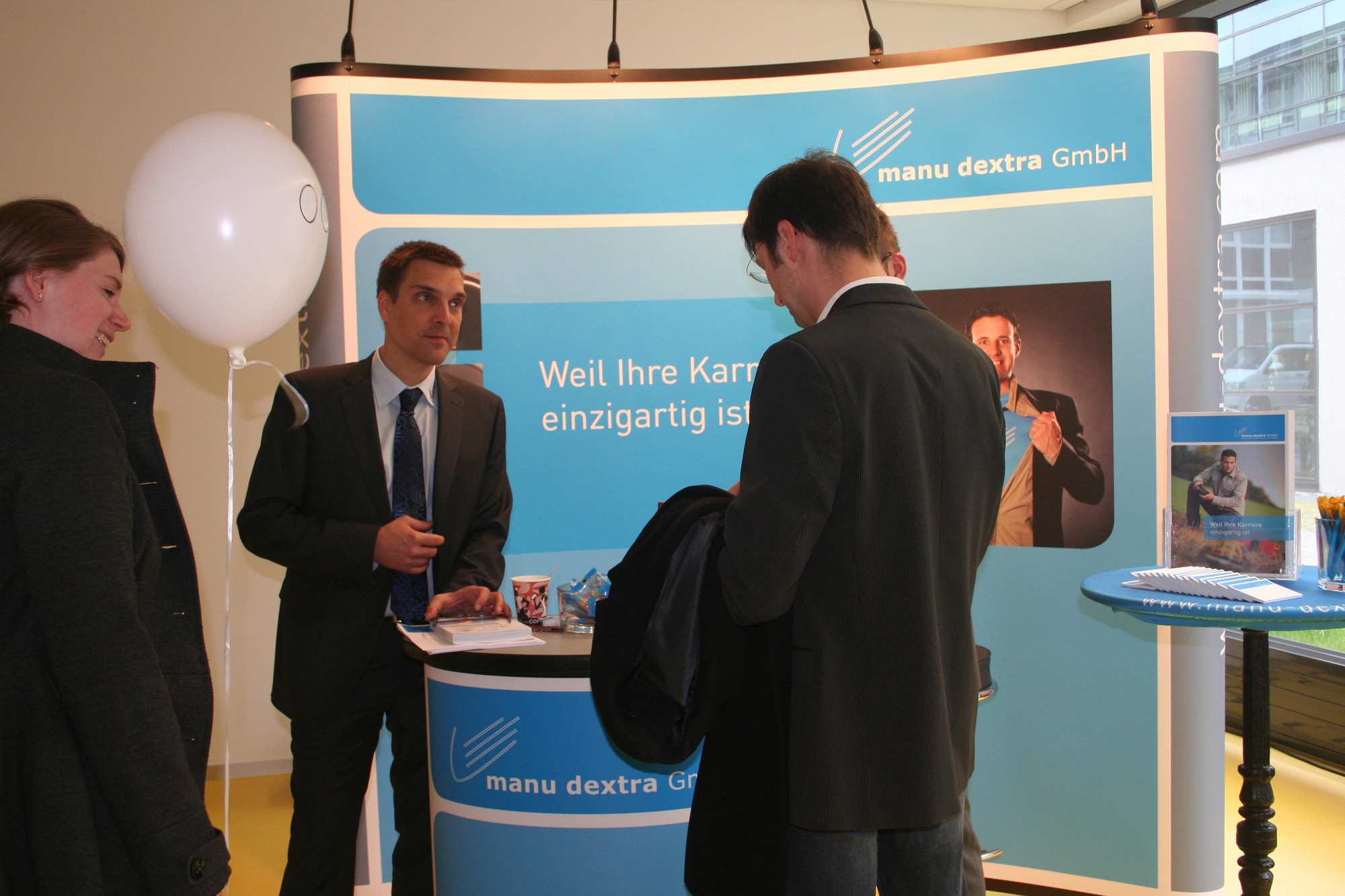 Impressionen der 22. Firmenkontaktmesse Pyramid