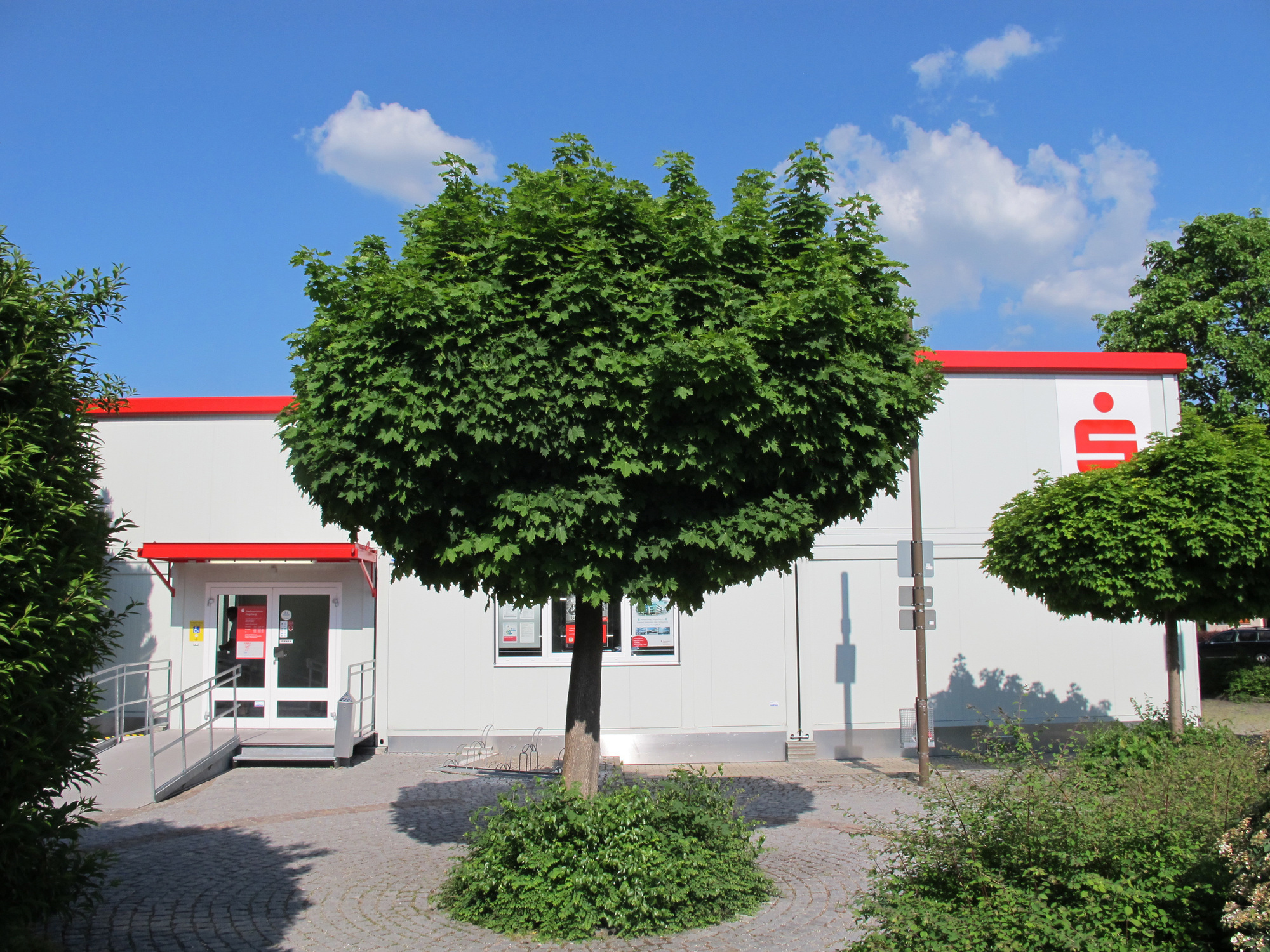 Baustart Party der Stadtsparkasse Augsburg in Friedberg. Quelle: B4B SCHWABEN