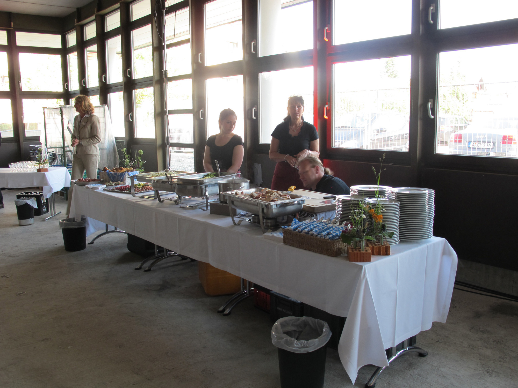 Baustart Party der Stadtsparkasse Augsburg in Friedberg. Quelle: B4B SCHWABEN