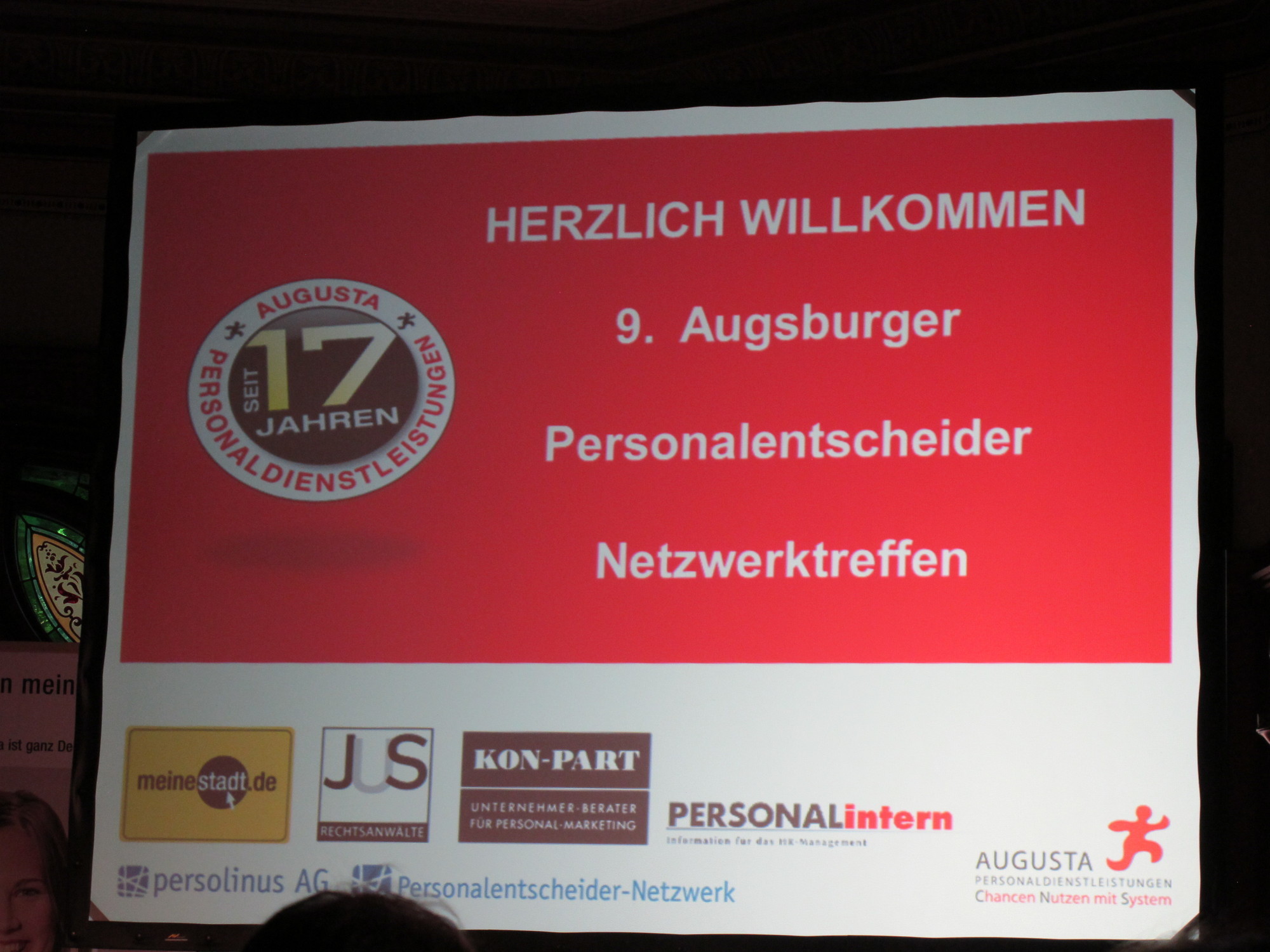 Das 9. Augsburger Personalentscheider Netzwerktreffen stand ganz im Zeichen von Social Media, Foto: B4B SCHWABEN
