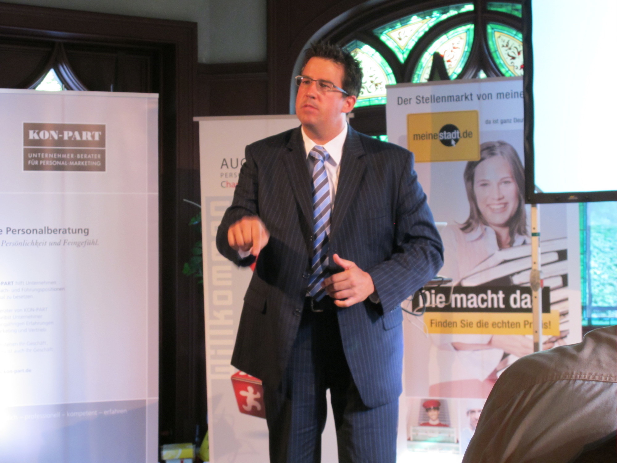Das 9. Augsburger Personalentscheider Netzwerktreffen stand ganz im Zeichen von Social Media, Foto: B4B SCHWABEN