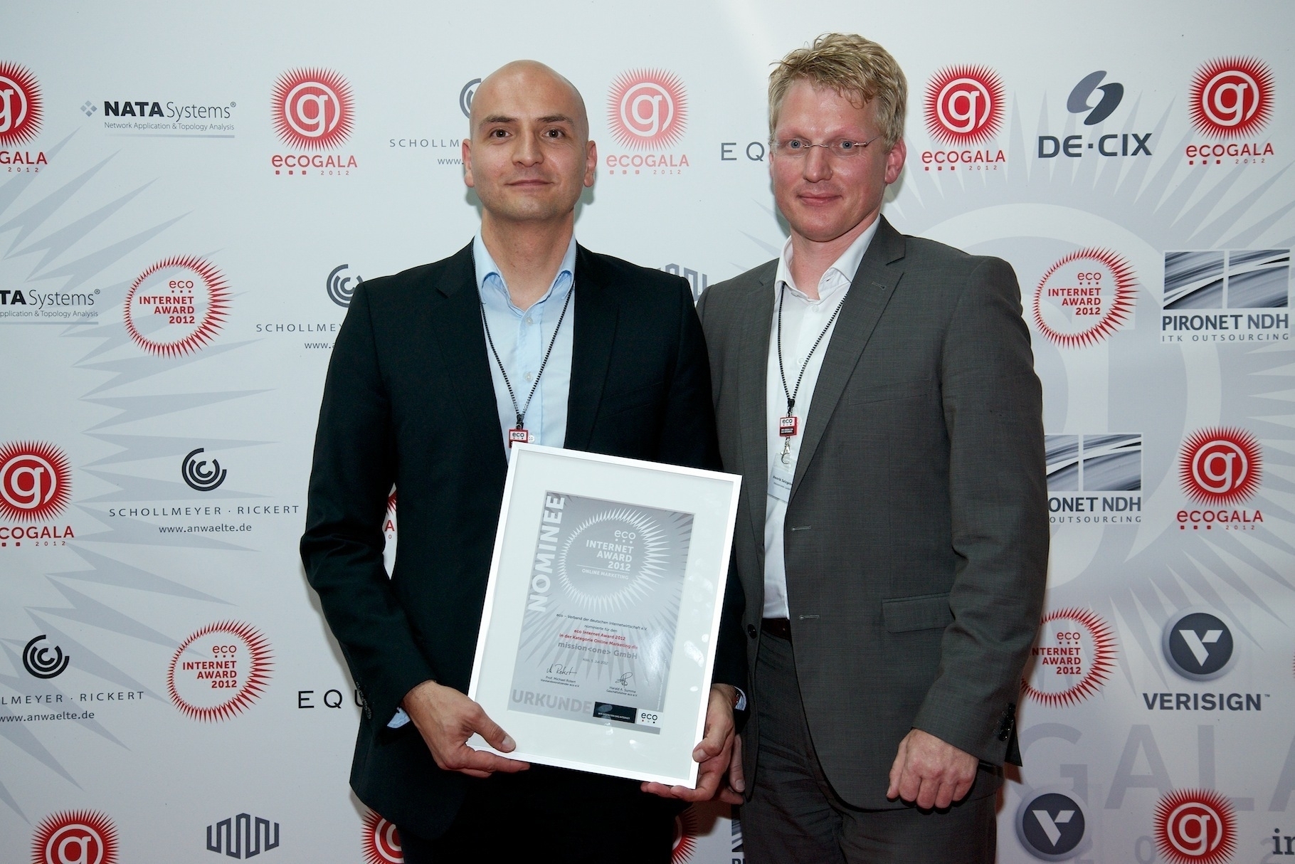 Zeljko Kvesic, Leiter Entwicklung (links) und Henrik Salzgeber, Vertriebs- und Marketingleiter , Foto: mission-one
