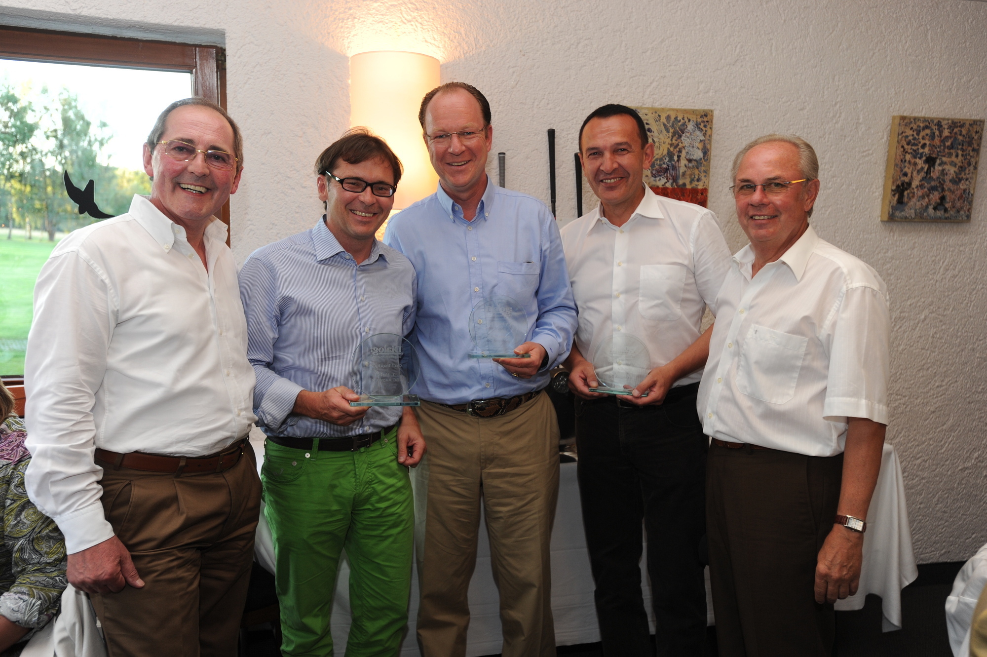 Dialog und ihre Vertriebspartner bei der jährlichen GolfTrophy, Foto: Dialog Lebensversicherungs-AG