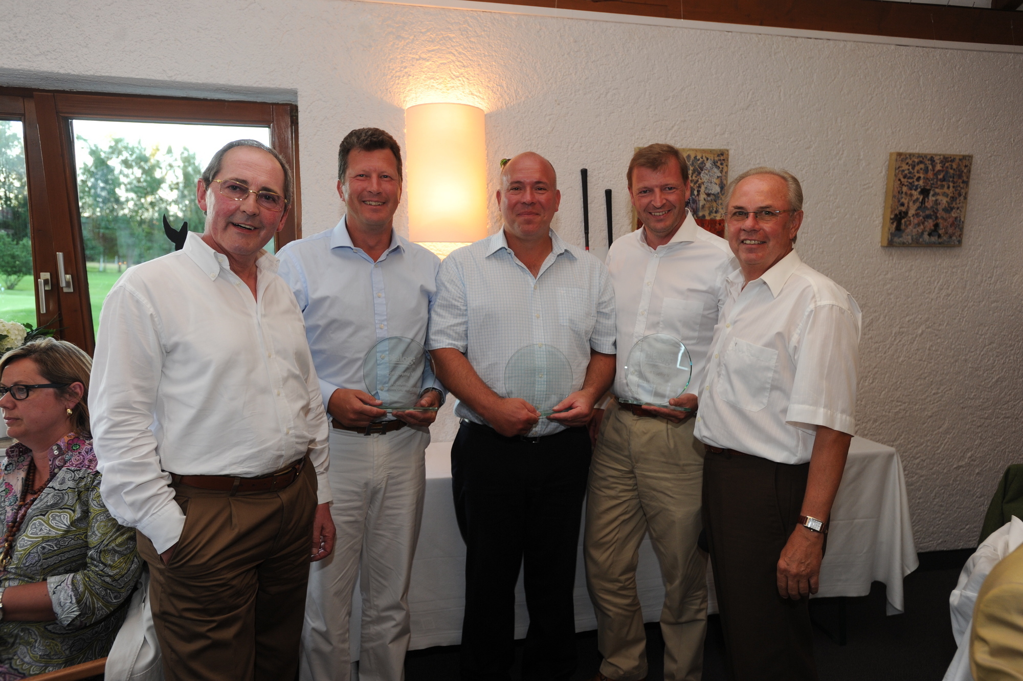 Dialog und ihre Vertriebspartner bei der jährlichen GolfTrophy, Foto: Dialog Lebensversicherungs-AG