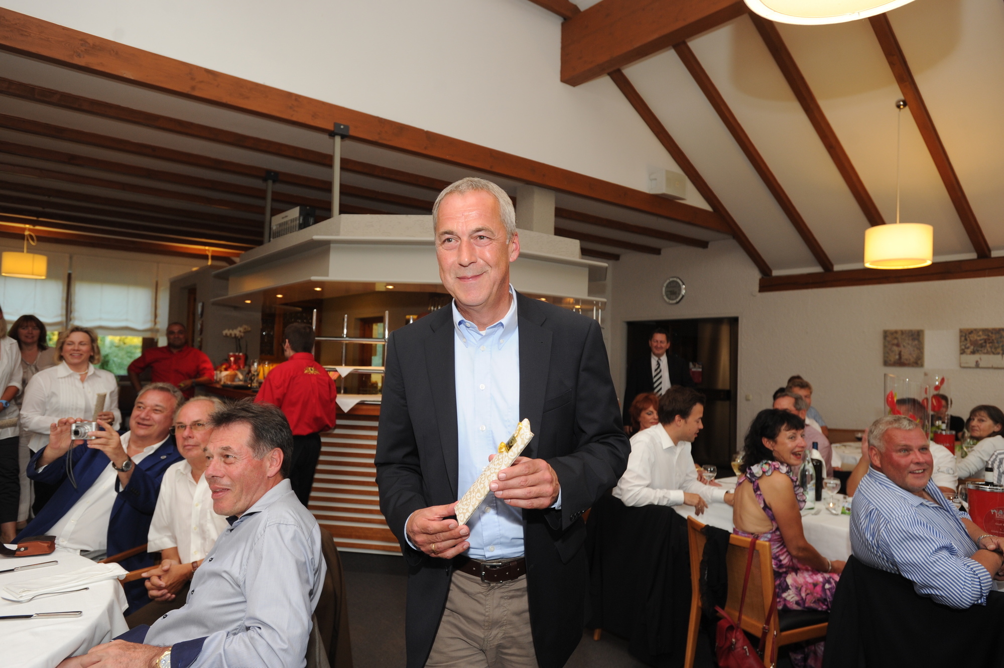 Dialog und ihre Vertriebspartner bei der jährlichen GolfTrophy, Foto: Dialog Lebensversicherungs-AG