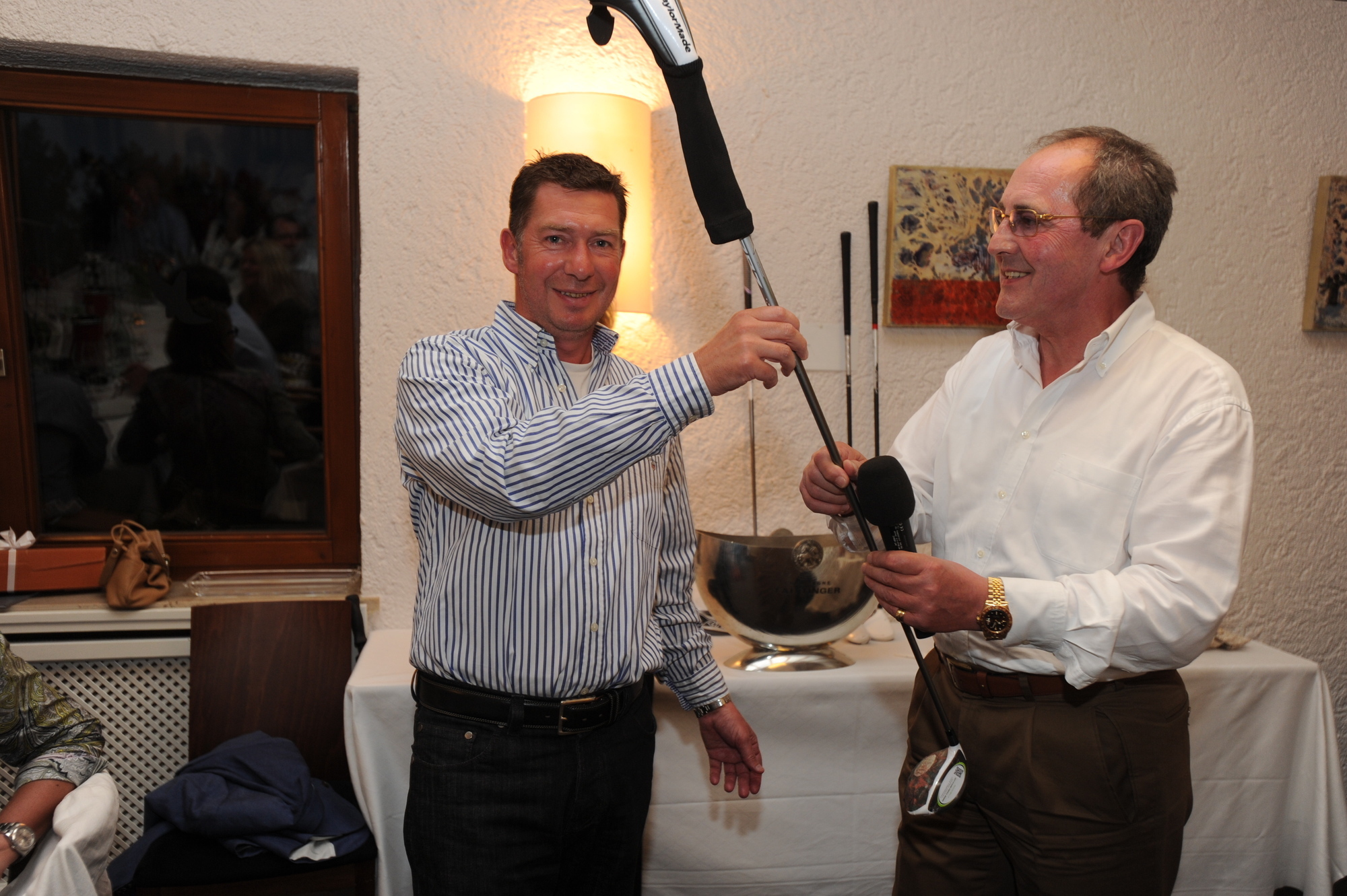 Dialog und ihre Vertriebspartner bei der jährlichen GolfTrophy, Foto: Dialog Lebensversicherungs-AG