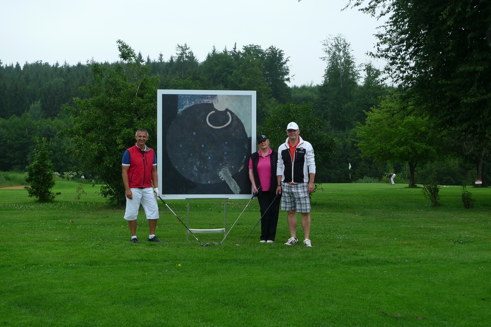 Dialog und ihre Vertriebspartner bei der jährlichen GolfTrophy, Foto: Dialog Lebensversicherungs-AG
