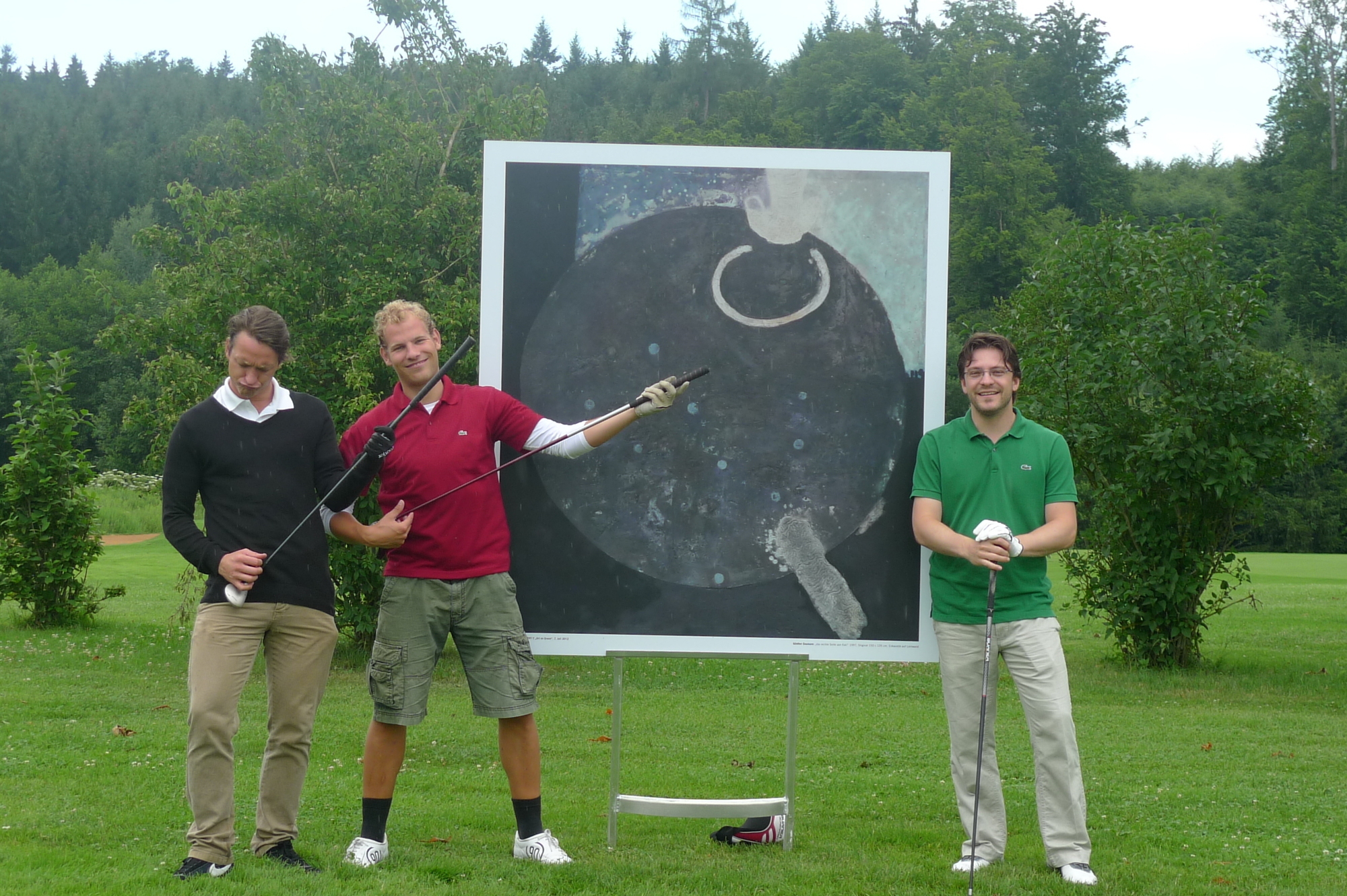 Dialog und ihre Vertriebspartner bei der jährlichen GolfTrophy, Foto: Dialog Lebensversicherungs-AG