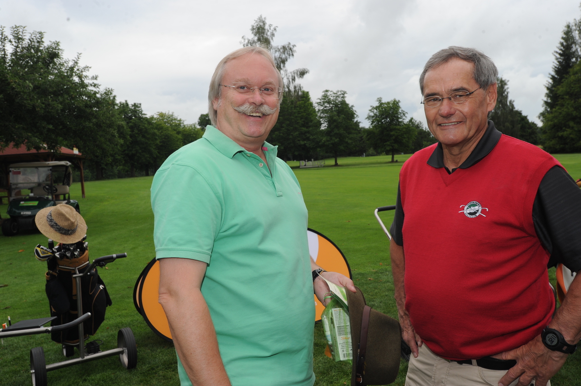 Dialog und ihre Vertriebspartner bei der jährlichen GolfTrophy, Foto: Dialog Lebensversicherungs-AG