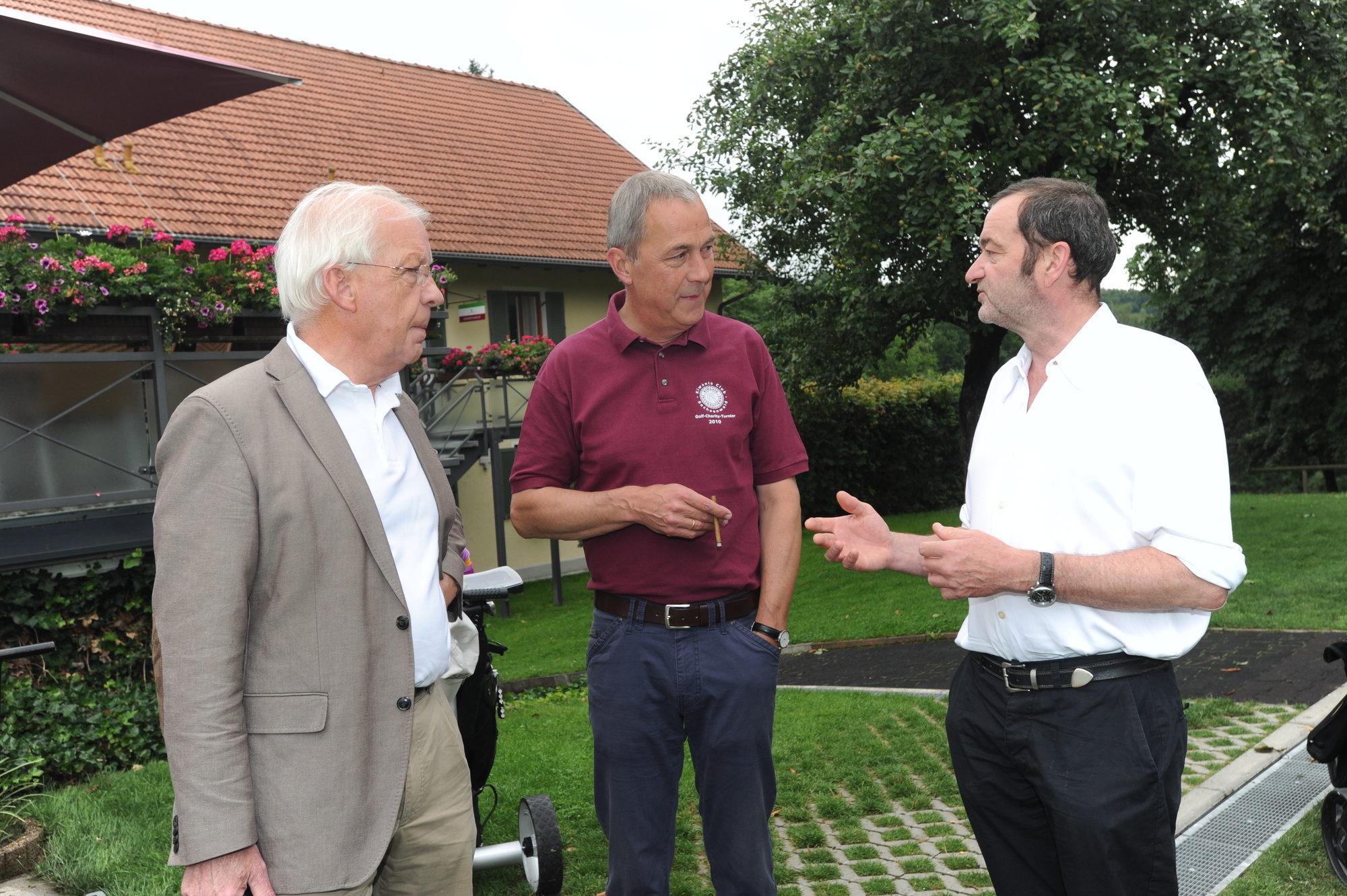 Dialog und ihre Vertriebspartner bei der jährlichen GolfTrophy, Foto: Dialog Lebensversicherungs-AG