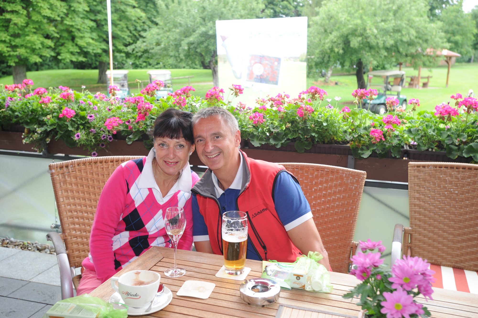 Dialog und ihre Vertriebspartner bei der jährlichen GolfTrophy, Foto: Dialog Lebensversicherungs-AG