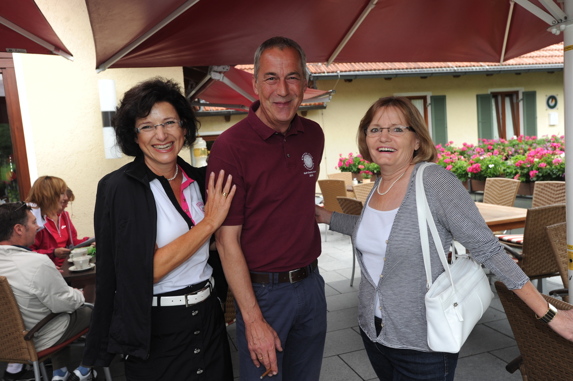 Dialog und ihre Vertriebspartner bei der jährlichen GolfTrophy, Foto: Dialog Lebensversicherungs-AG