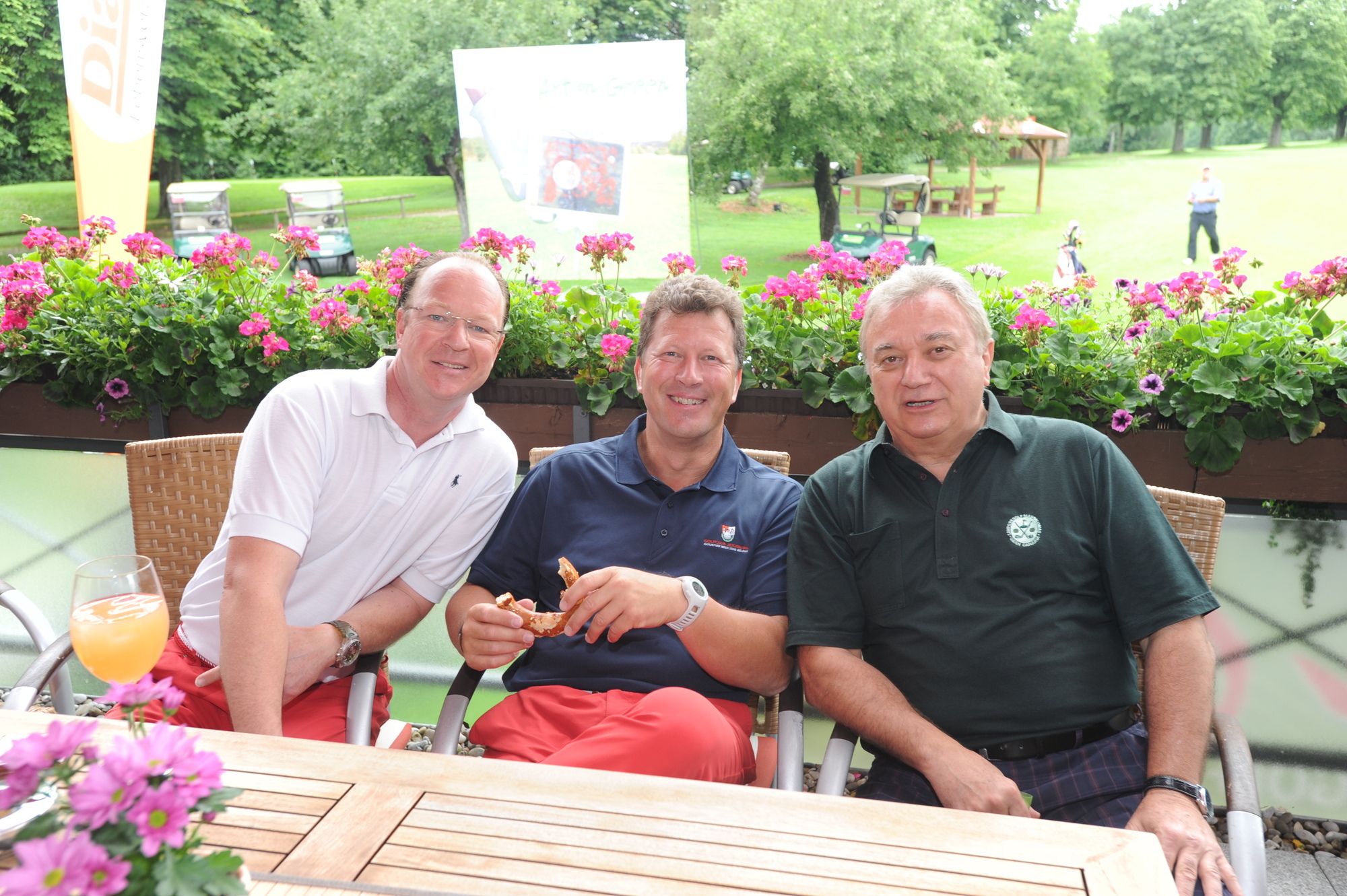 Dialog und ihre Vertriebspartner bei der jährlichen GolfTrophy, Foto: Dialog Lebensversicherungs-AG
