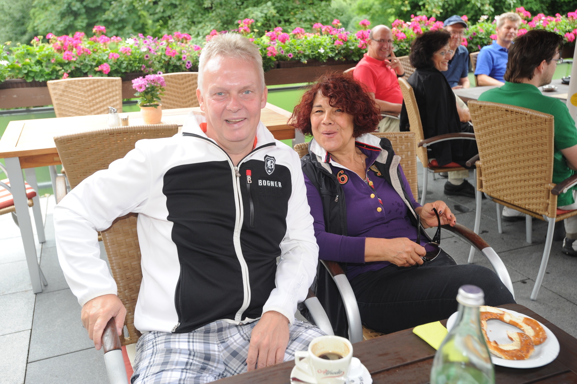 Dialog und ihre Vertriebspartner bei der jährlichen GolfTrophy, Foto: Dialog Lebensversicherungs-AG