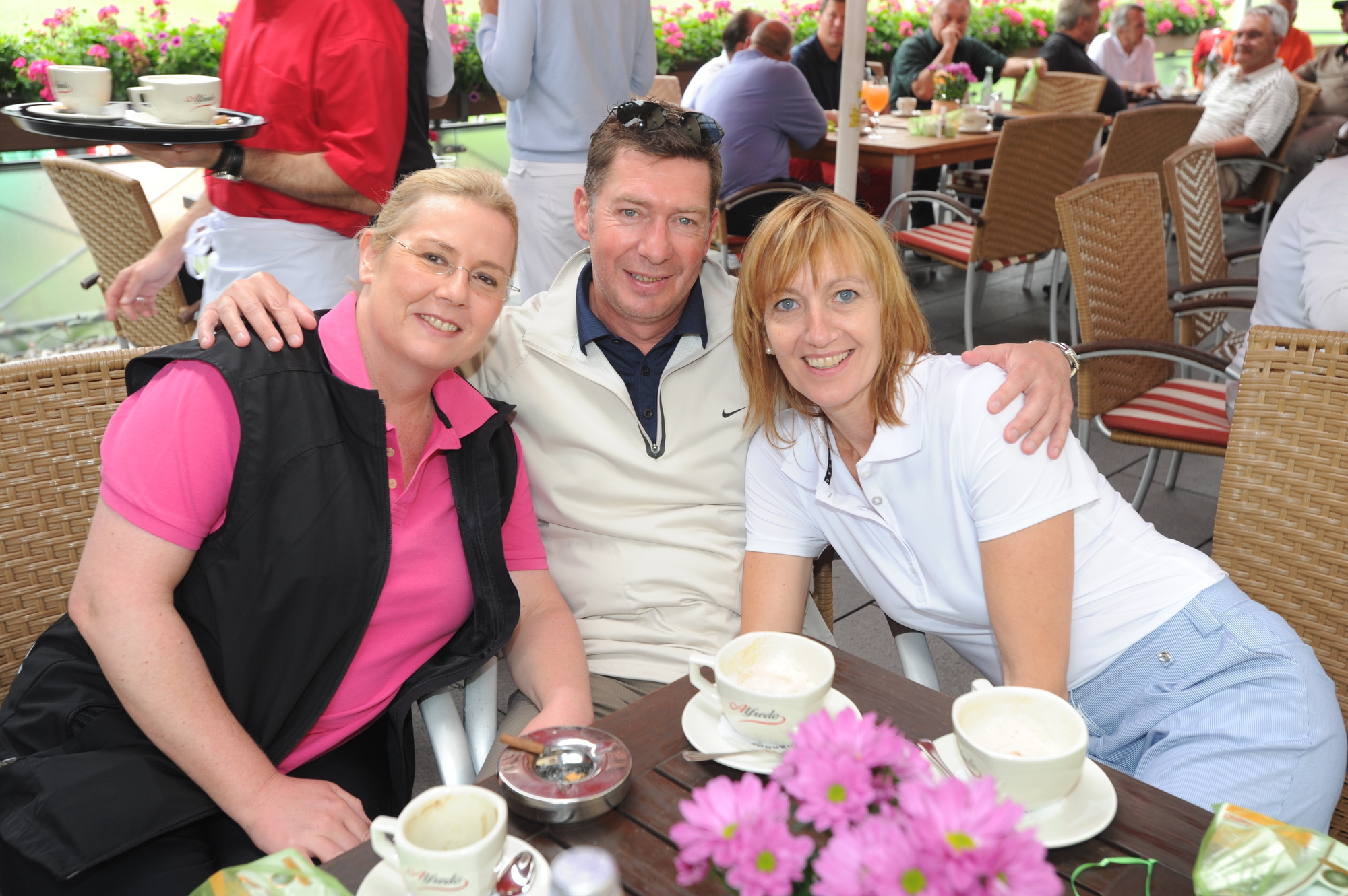 Dialog und ihre Vertriebspartner bei der jährlichen GolfTrophy, Foto: Dialog Lebensversicherungs-AG