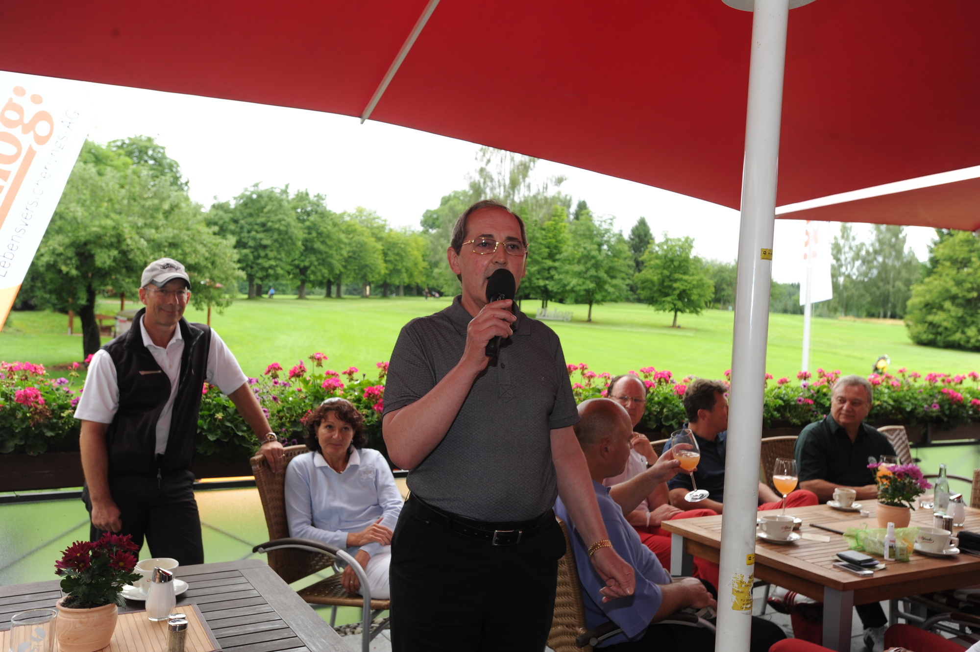 Dialog und ihre Vertriebspartner bei der jährlichen GolfTrophy, Foto: Dialog Lebensversicherungs-AG