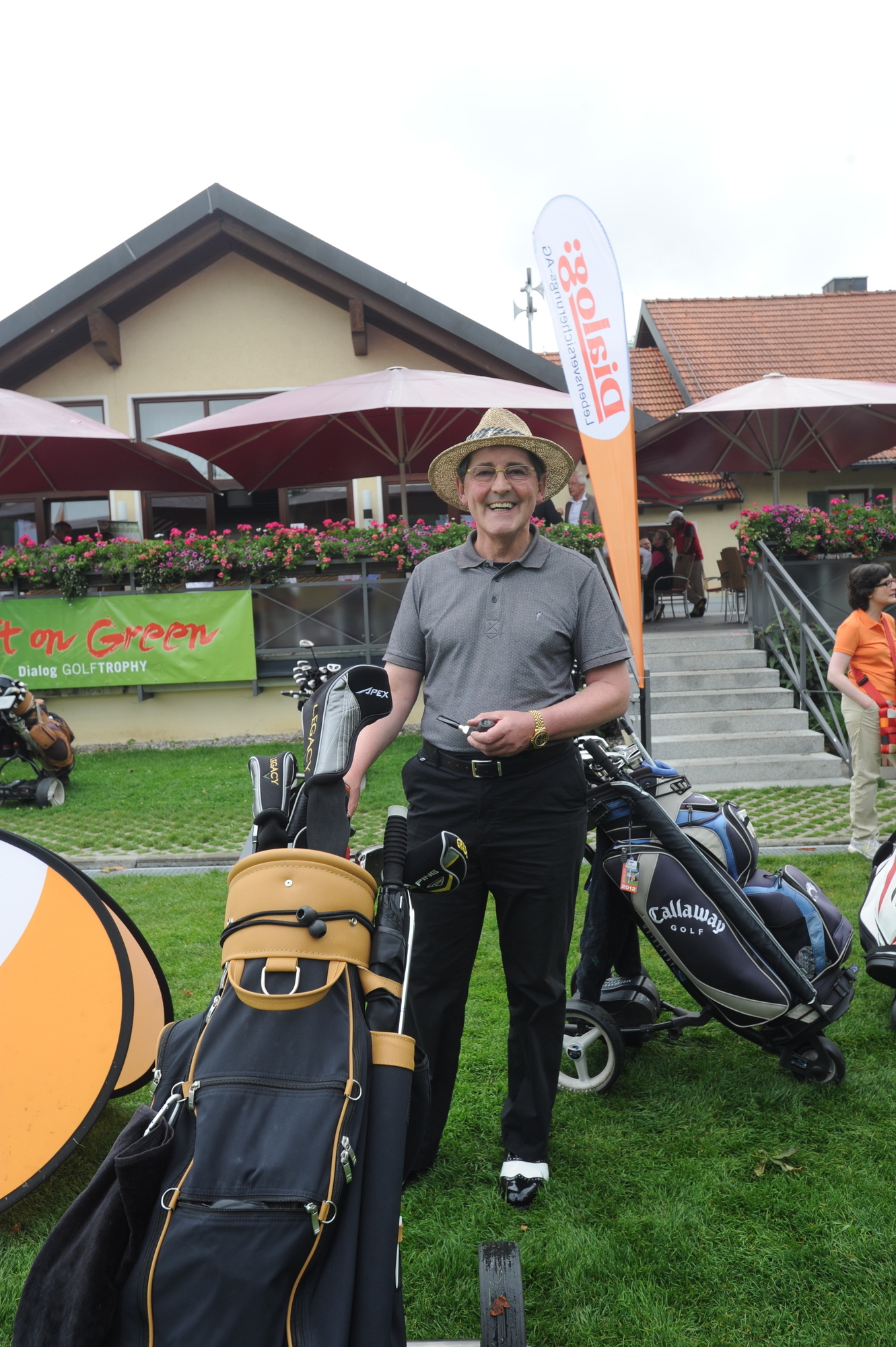 Dialog und ihre Vertriebspartner bei der jährlichen GolfTrophy, Foto: Dialog Lebensversicherungs-AG