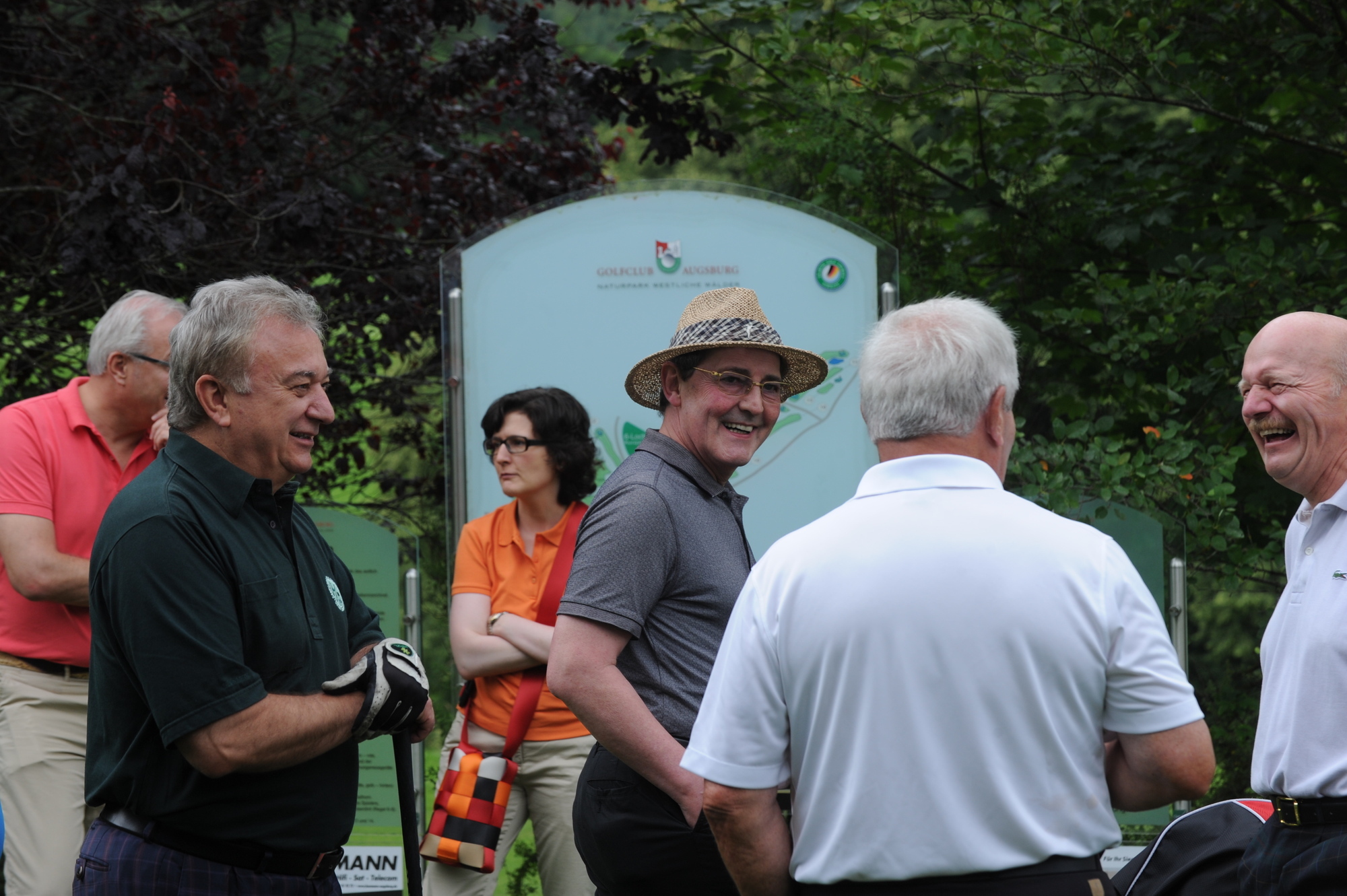 Dialog und ihre Vertriebspartner bei der jährlichen GolfTrophy, Foto: Dialog Lebensversicherungs-AG