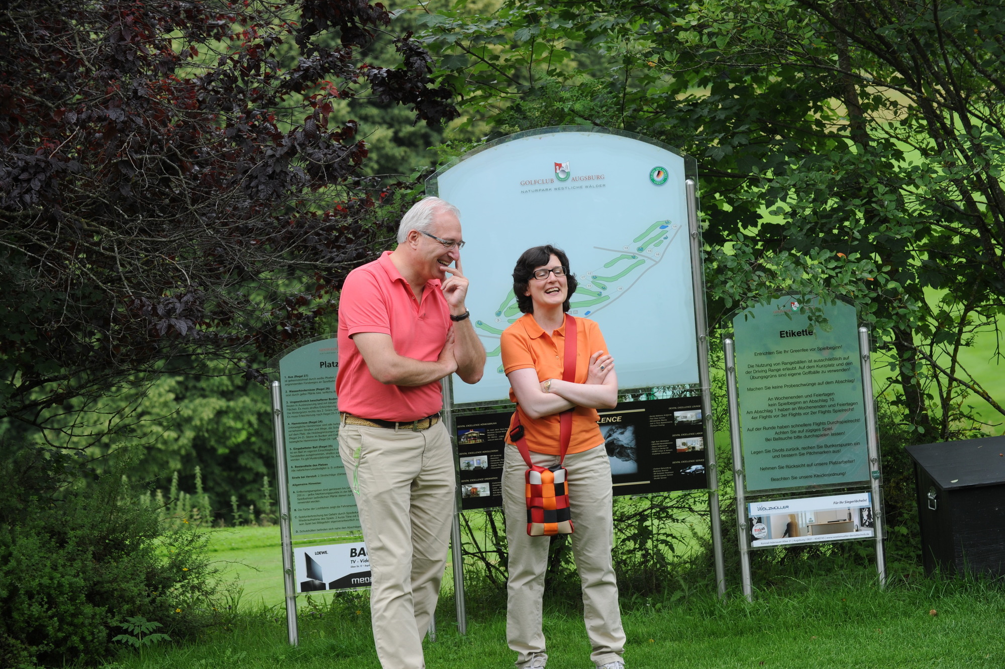 Dialog und ihre Vertriebspartner bei der jährlichen GolfTrophy, Foto: Dialog Lebensversicherungs-AG