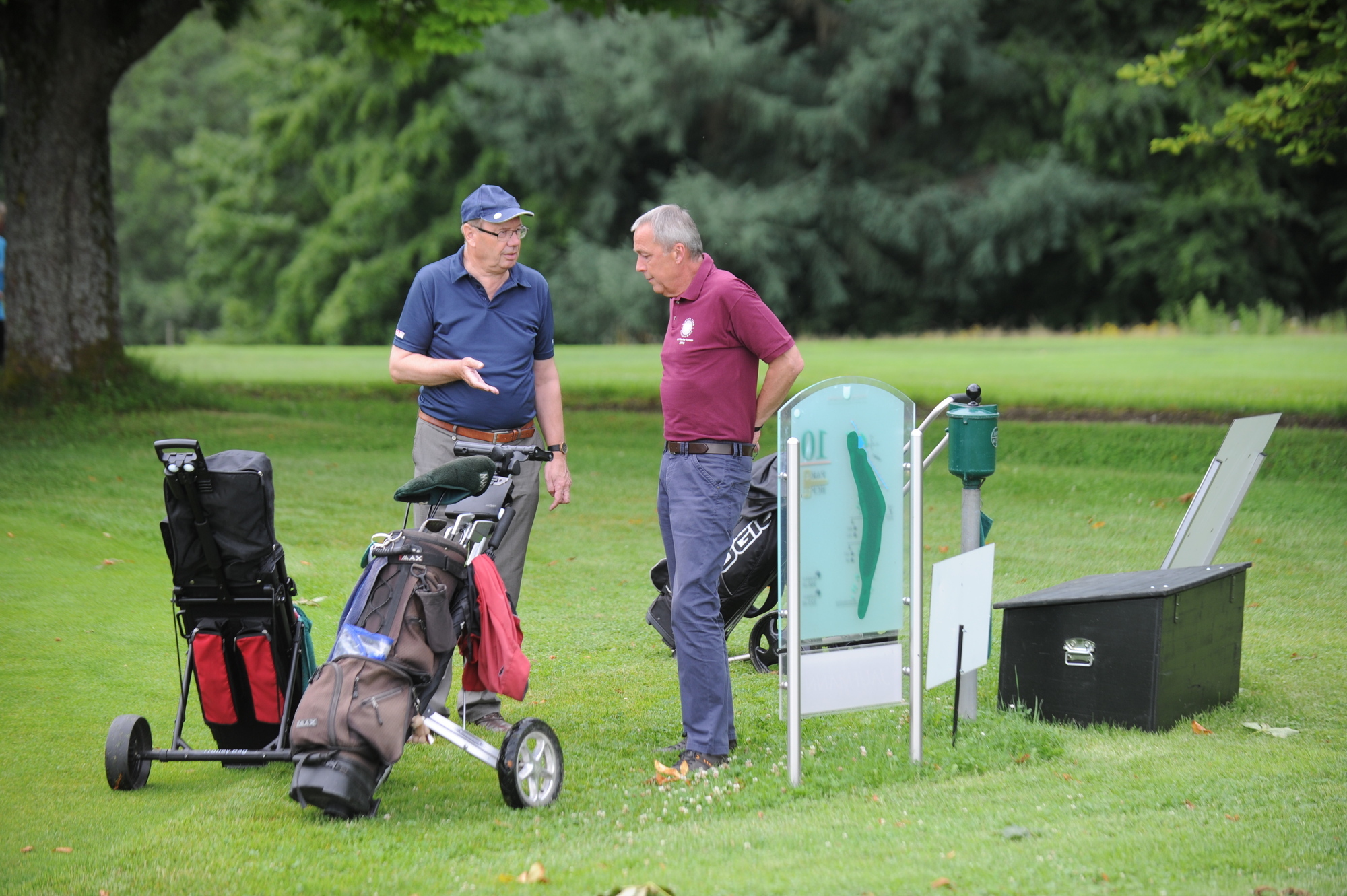 Dialog und ihre Vertriebspartner bei der jährlichen GolfTrophy, Foto: Dialog Lebensversicherungs-AG
