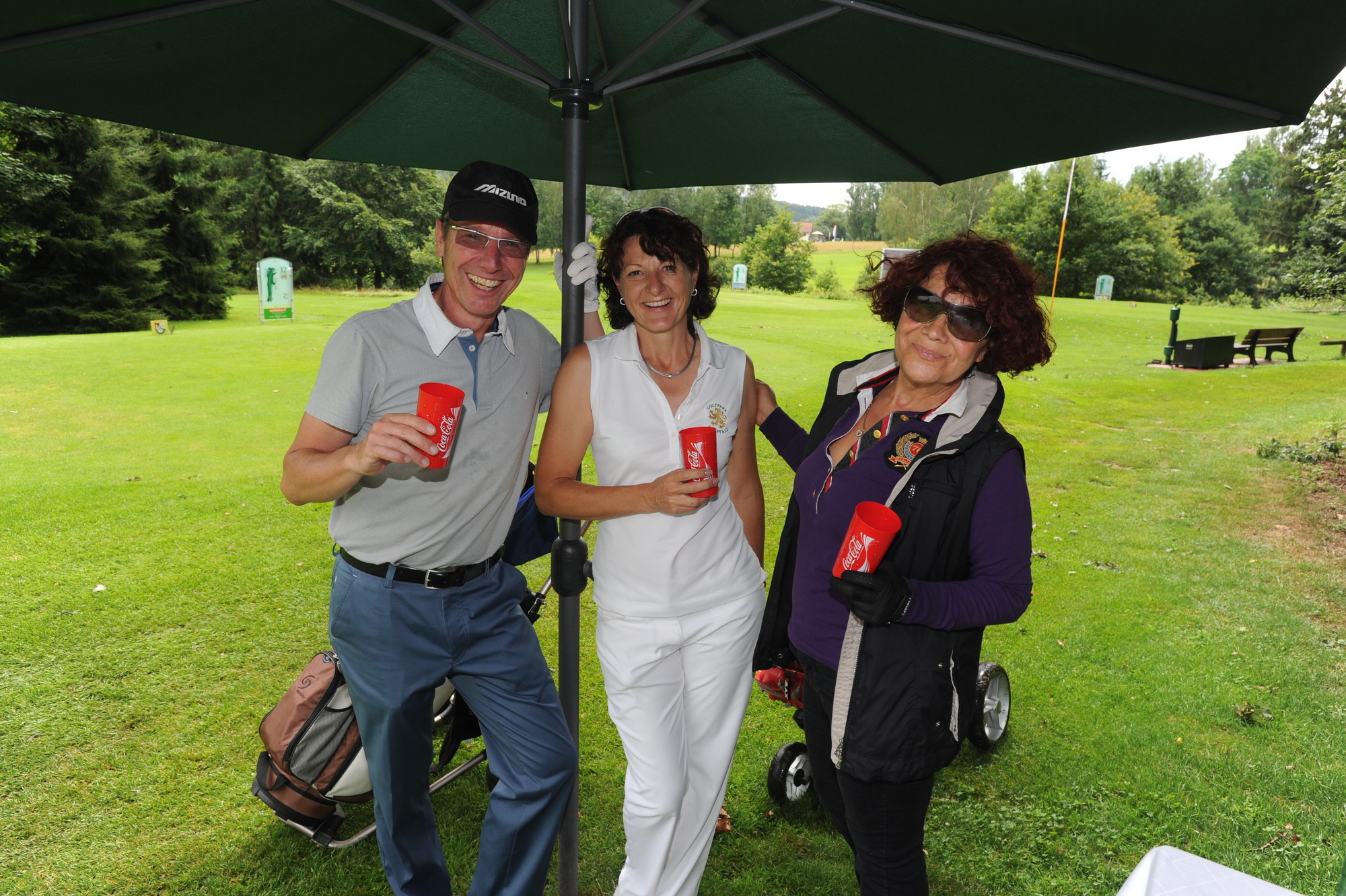 Dialog und ihre Vertriebspartner bei der jährlichen GolfTrophy, Foto: Dialog Lebensversicherungs-AG