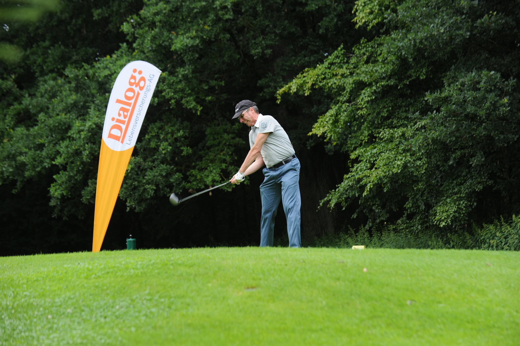 Dialog und ihre Vertriebspartner bei der jährlichen GolfTrophy, Foto: Dialog Lebensversicherungs-AG