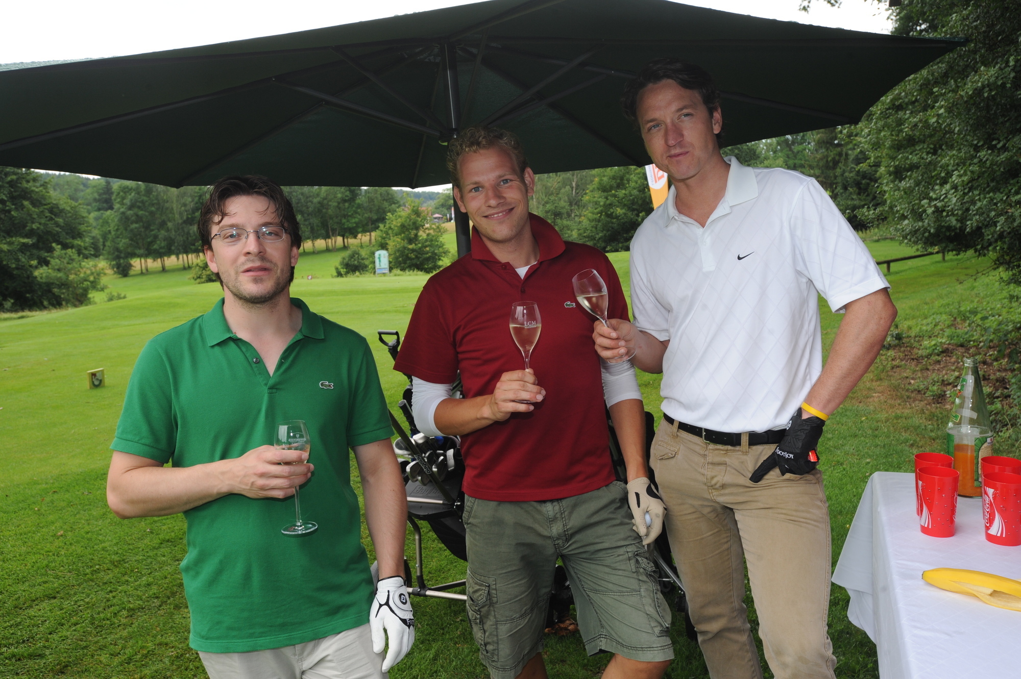 Dialog und ihre Vertriebspartner bei der jährlichen GolfTrophy, Foto: Dialog Lebensversicherungs-AG