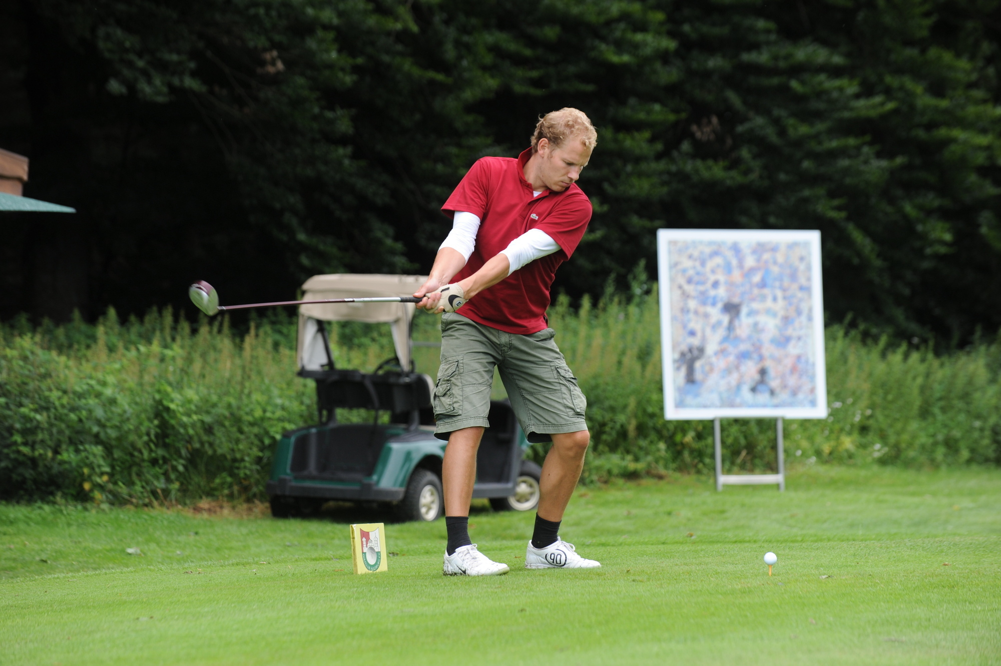 Dialog und ihre Vertriebspartner bei der jährlichen GolfTrophy, Foto: Dialog Lebensversicherungs-AG