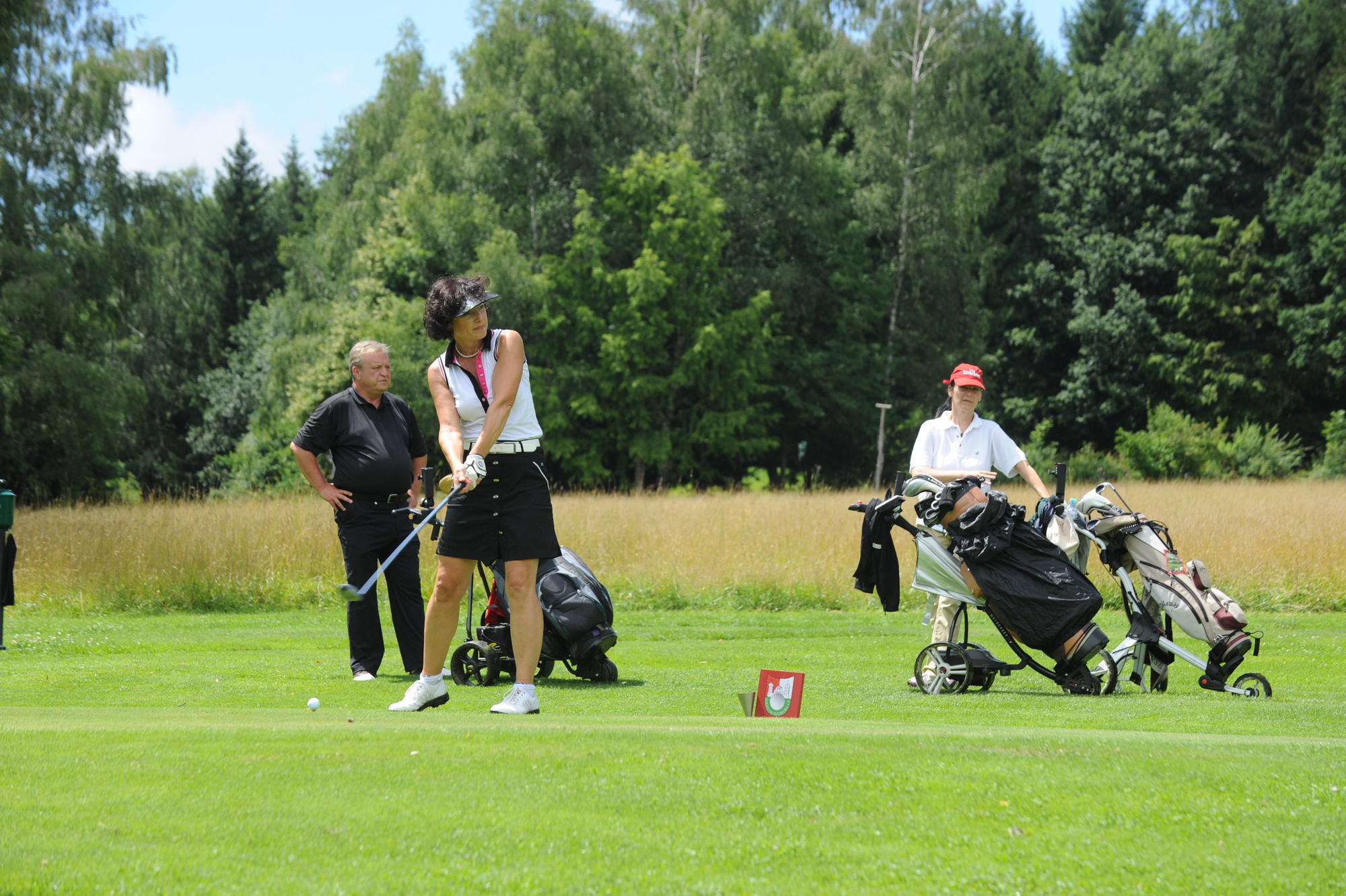 Dialog und ihre Vertriebspartner bei der jährlichen GolfTrophy, Foto: Dialog Lebensversicherungs-AG
